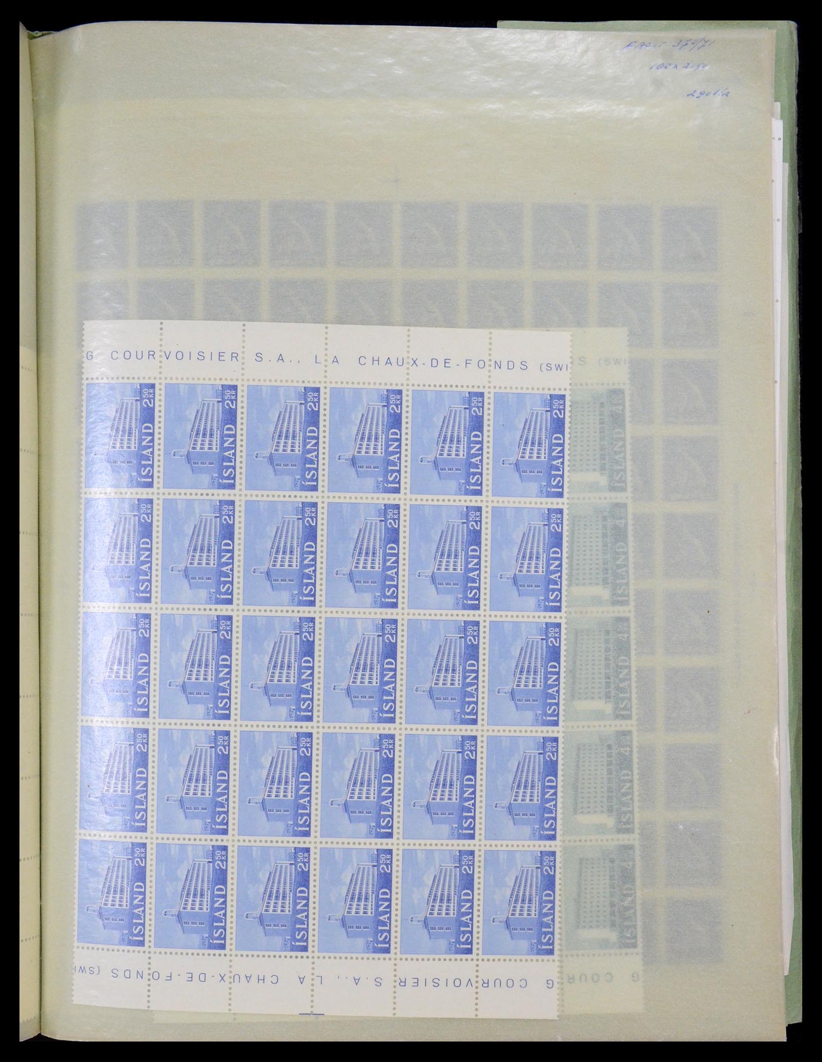 34722 013 - Postzegelverzameling 34722 IJsland 1944-1986.