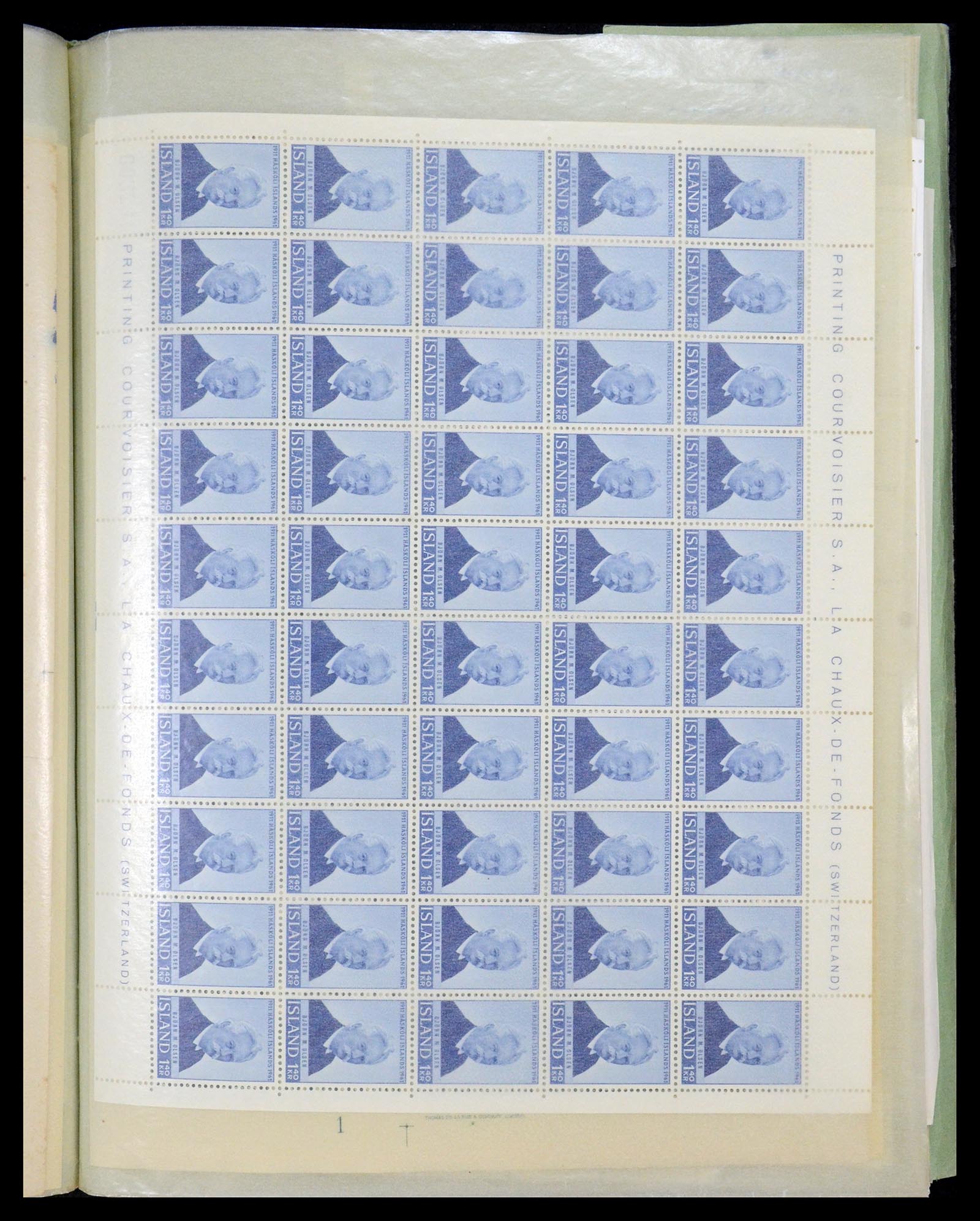34722 019 - Postzegelverzameling 34722 IJsland 1944-1986.