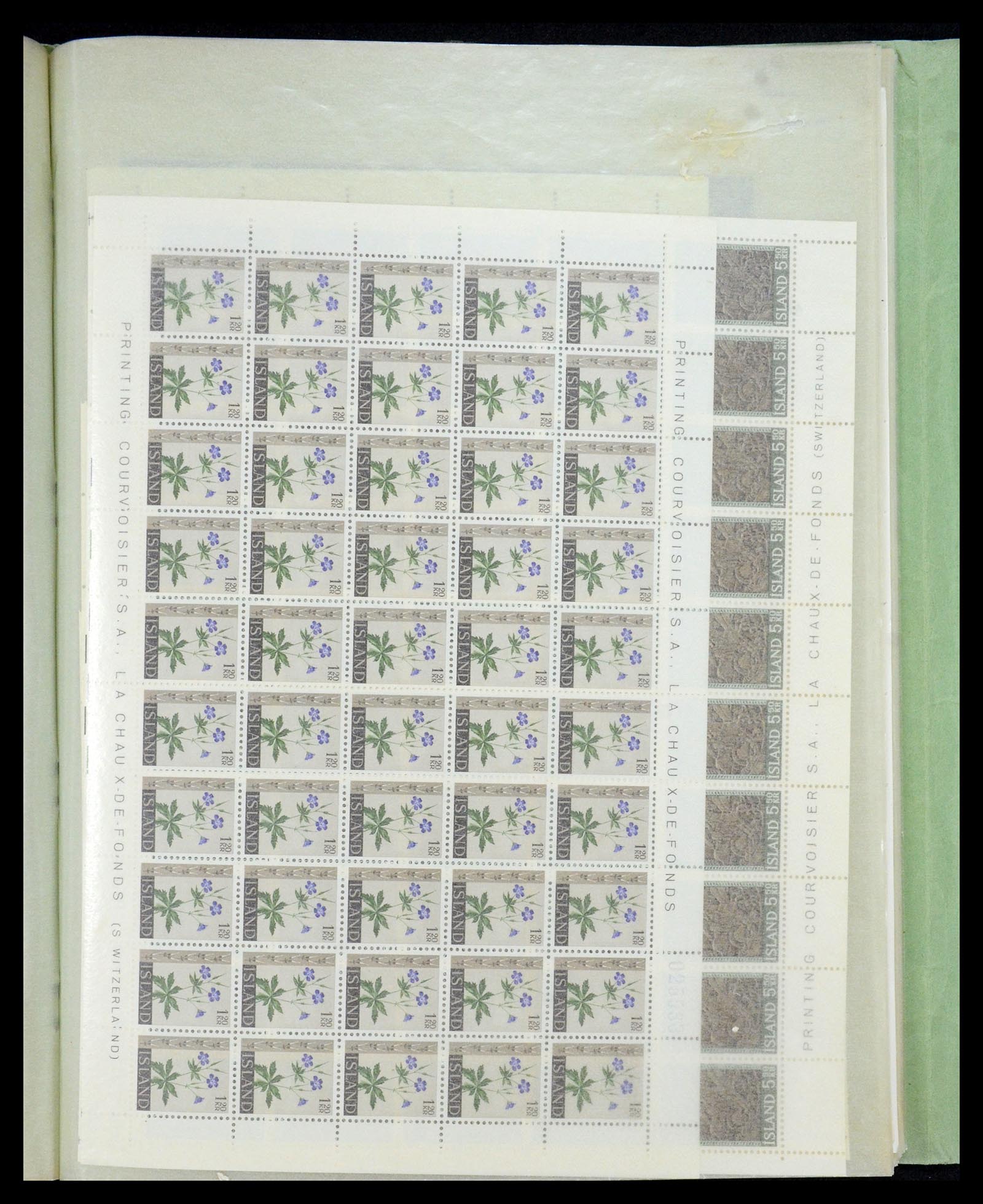 34722 039 - Stamp Collection 34722 Iceland 1944-1986.