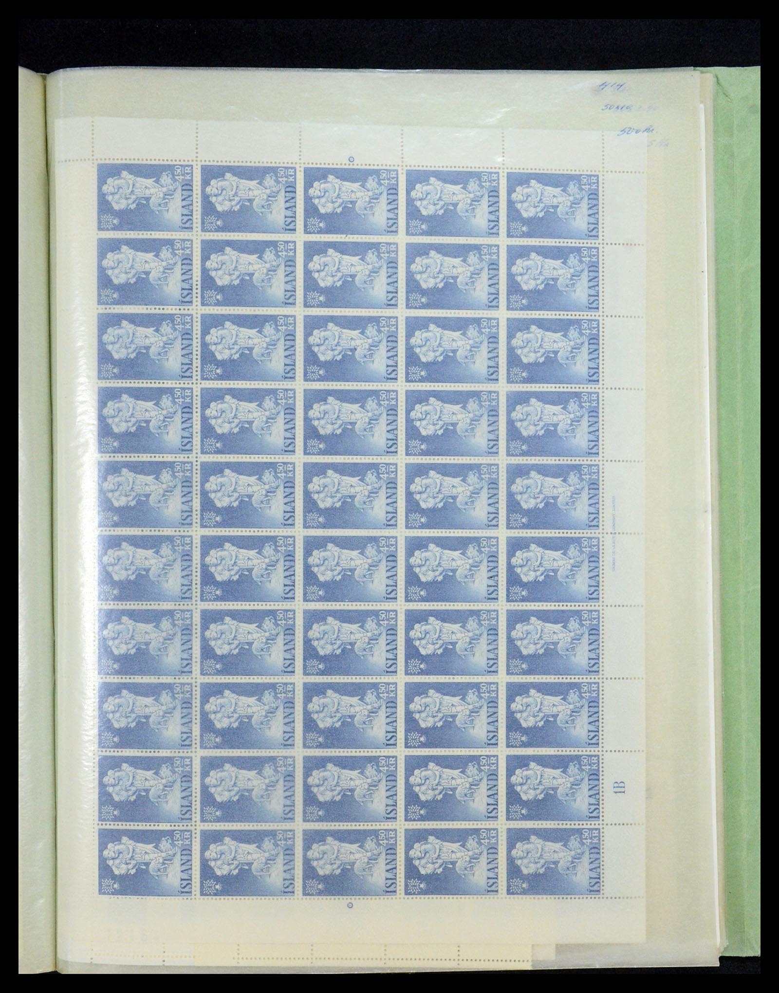 34722 043 - Postzegelverzameling 34722 IJsland 1944-1986.
