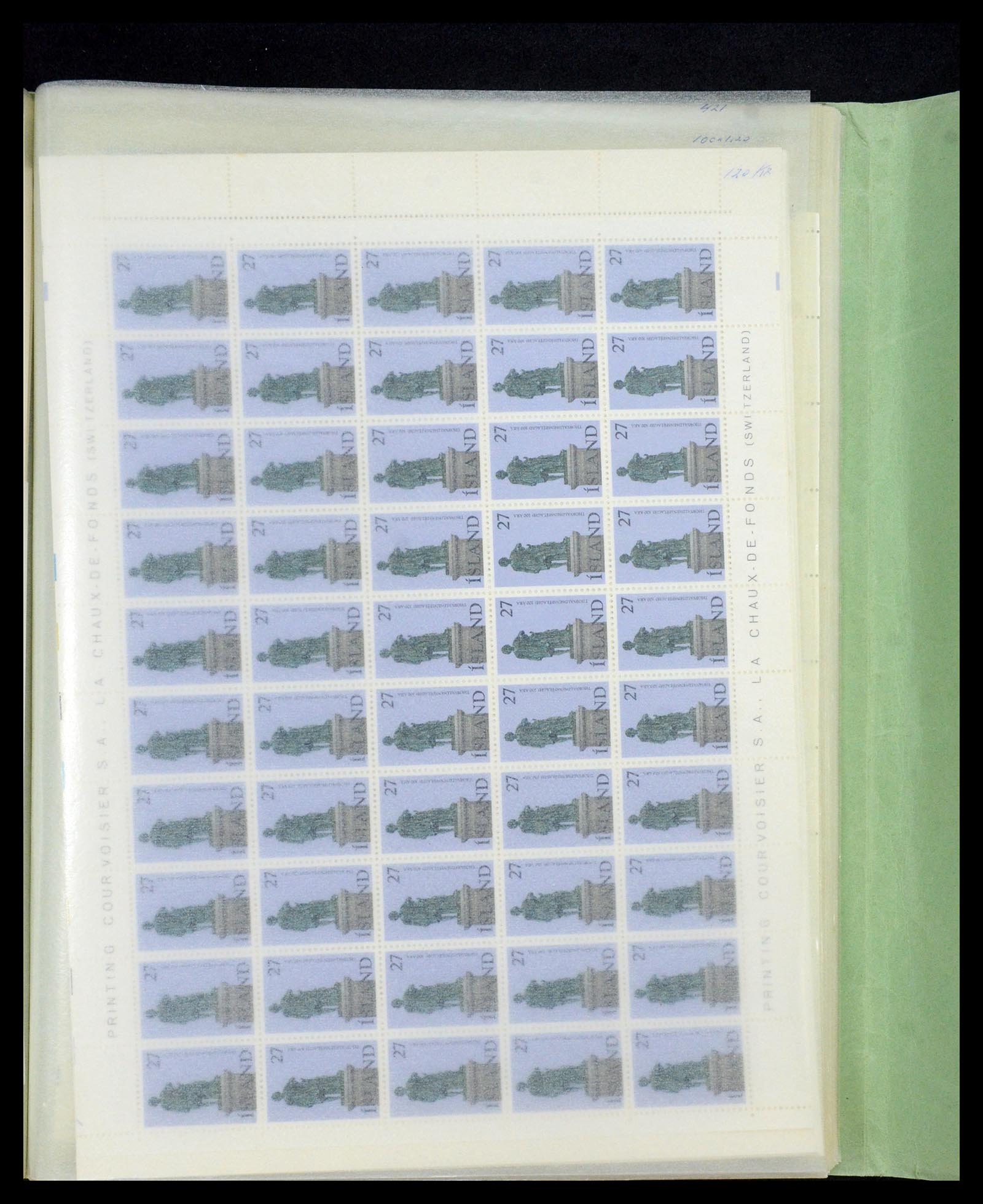 34722 051 - Postzegelverzameling 34722 IJsland 1944-1986.
