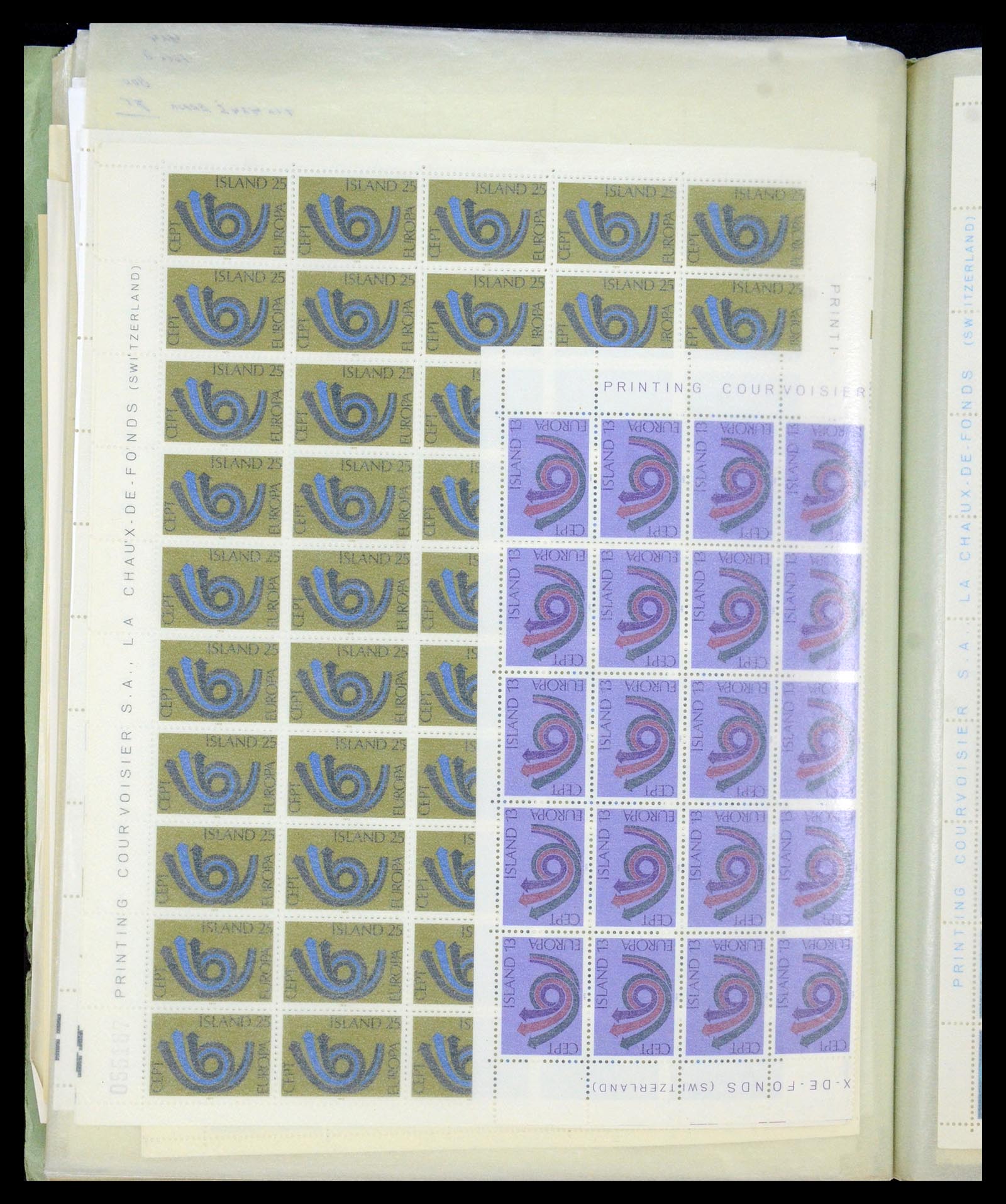 34722 054 - Postzegelverzameling 34722 IJsland 1944-1986.