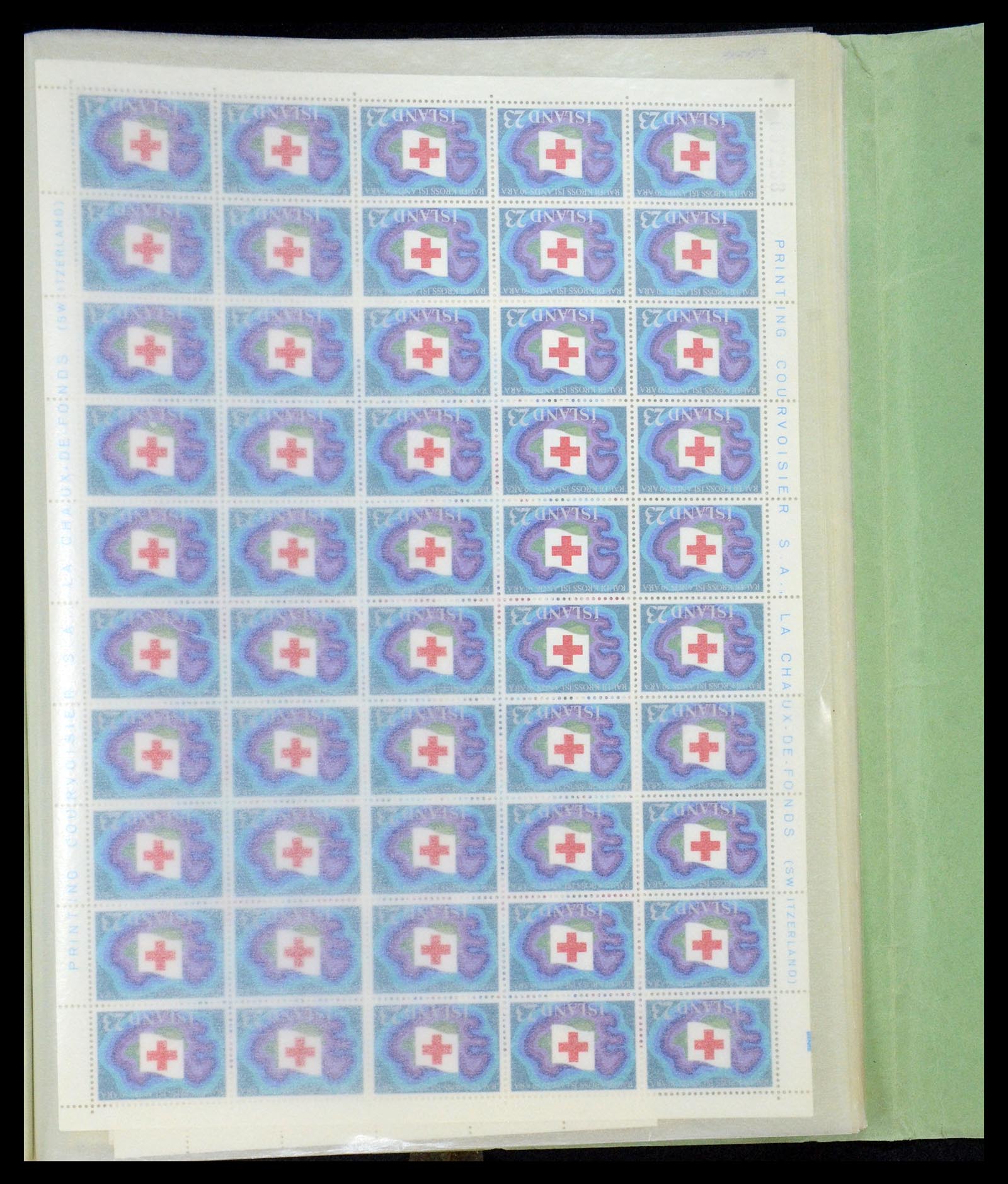 34722 055 - Postzegelverzameling 34722 IJsland 1944-1986.