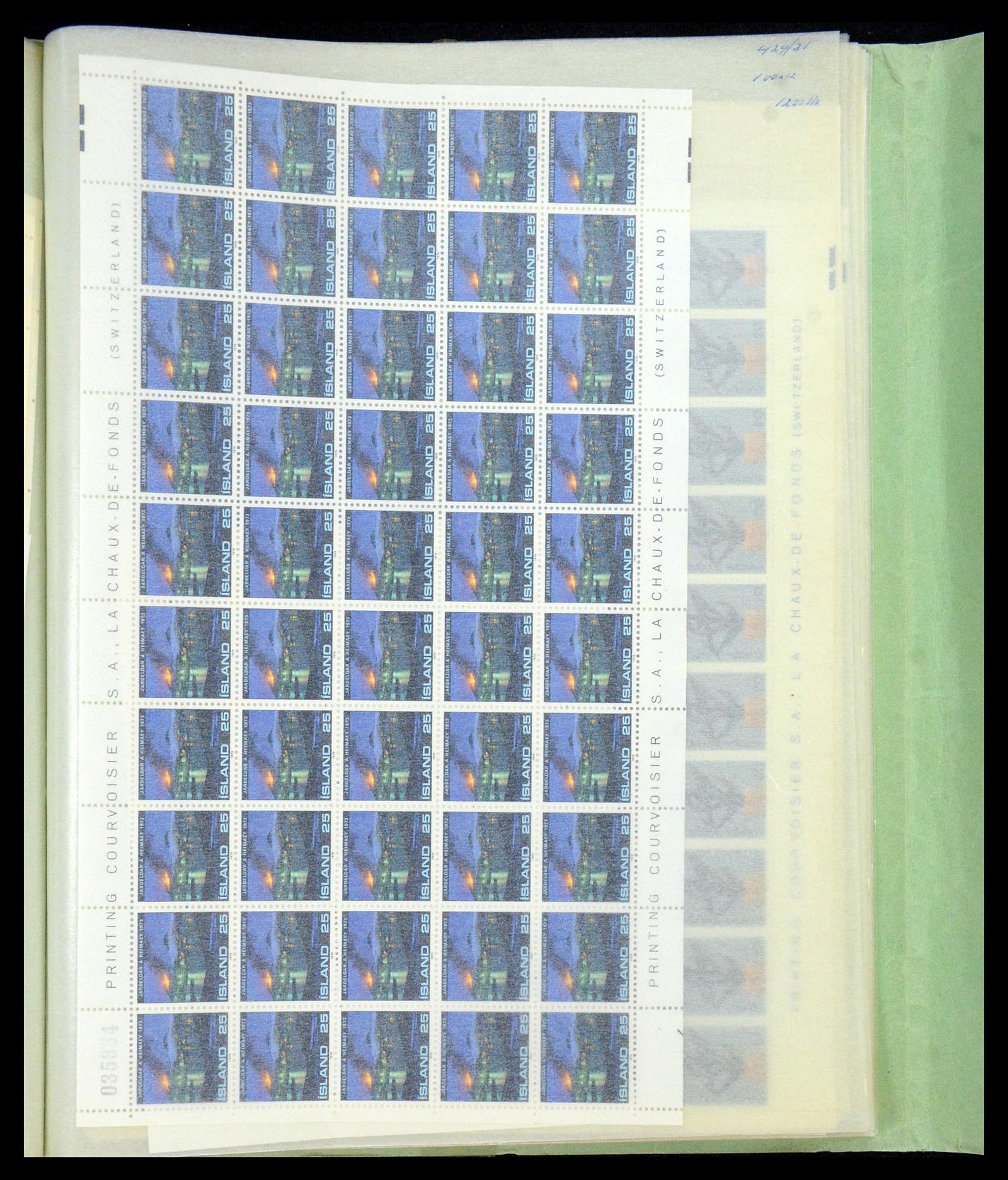 34722 067 - Stamp Collection 34722 Iceland 1944-1986.