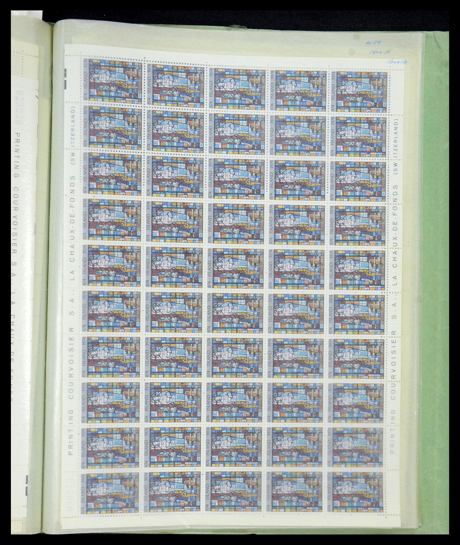 34722 077 - Postzegelverzameling 34722 IJsland 1944-1986.
