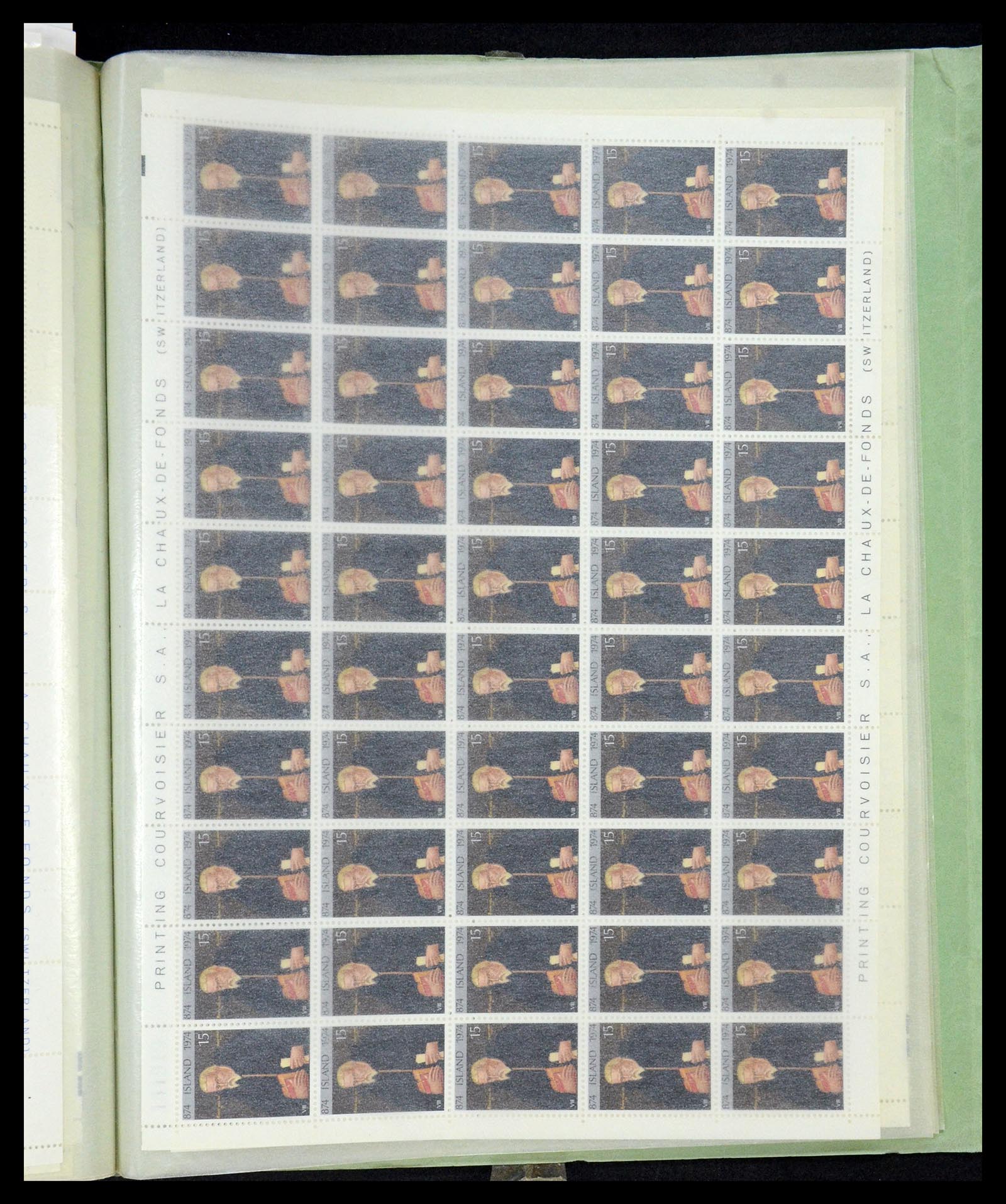 34722 079 - Postzegelverzameling 34722 IJsland 1944-1986.