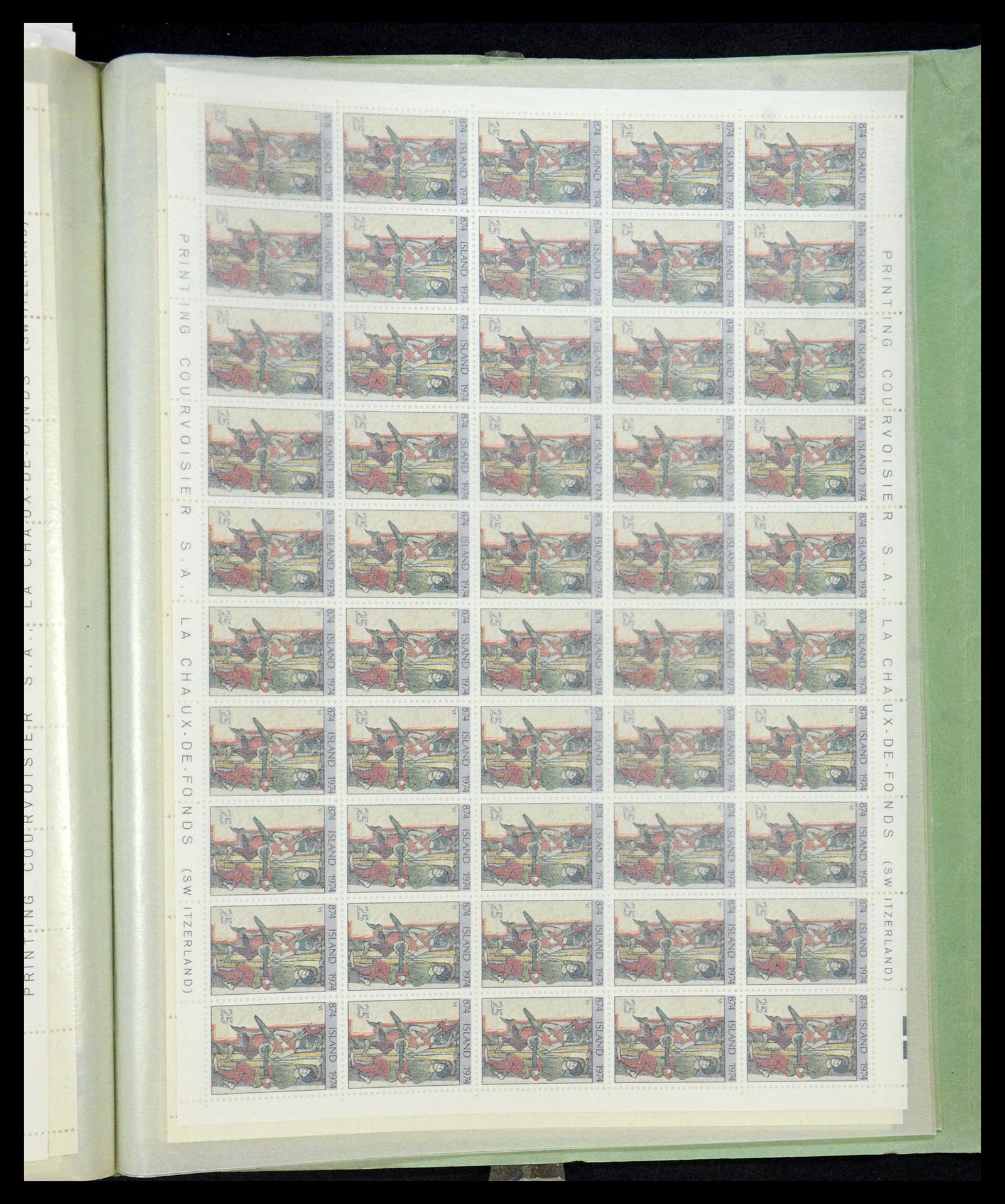 34722 080 - Postzegelverzameling 34722 IJsland 1944-1986.