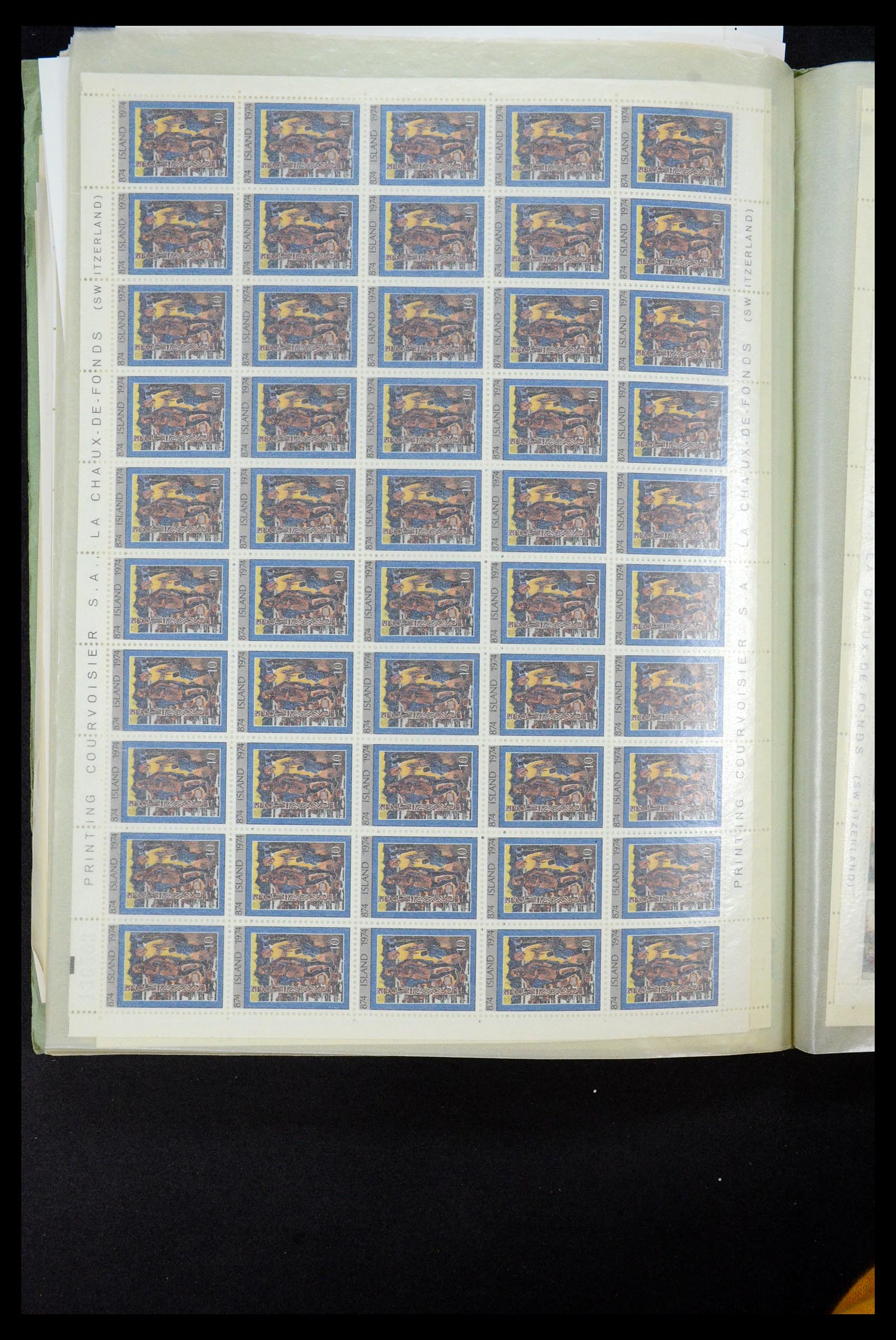 34722 081 - Stamp Collection 34722 Iceland 1944-1986.