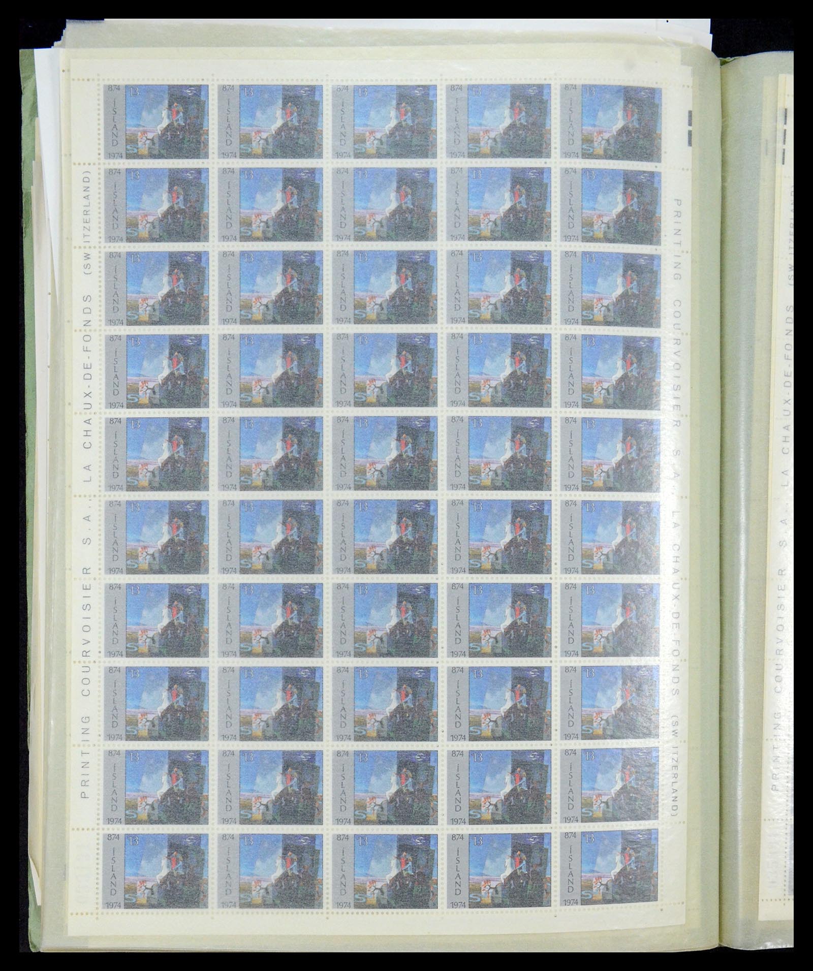 34722 082 - Postzegelverzameling 34722 IJsland 1944-1986.