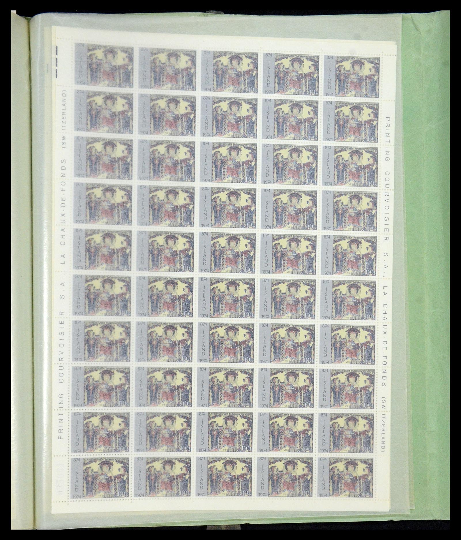 34722 083 - Postzegelverzameling 34722 IJsland 1944-1986.