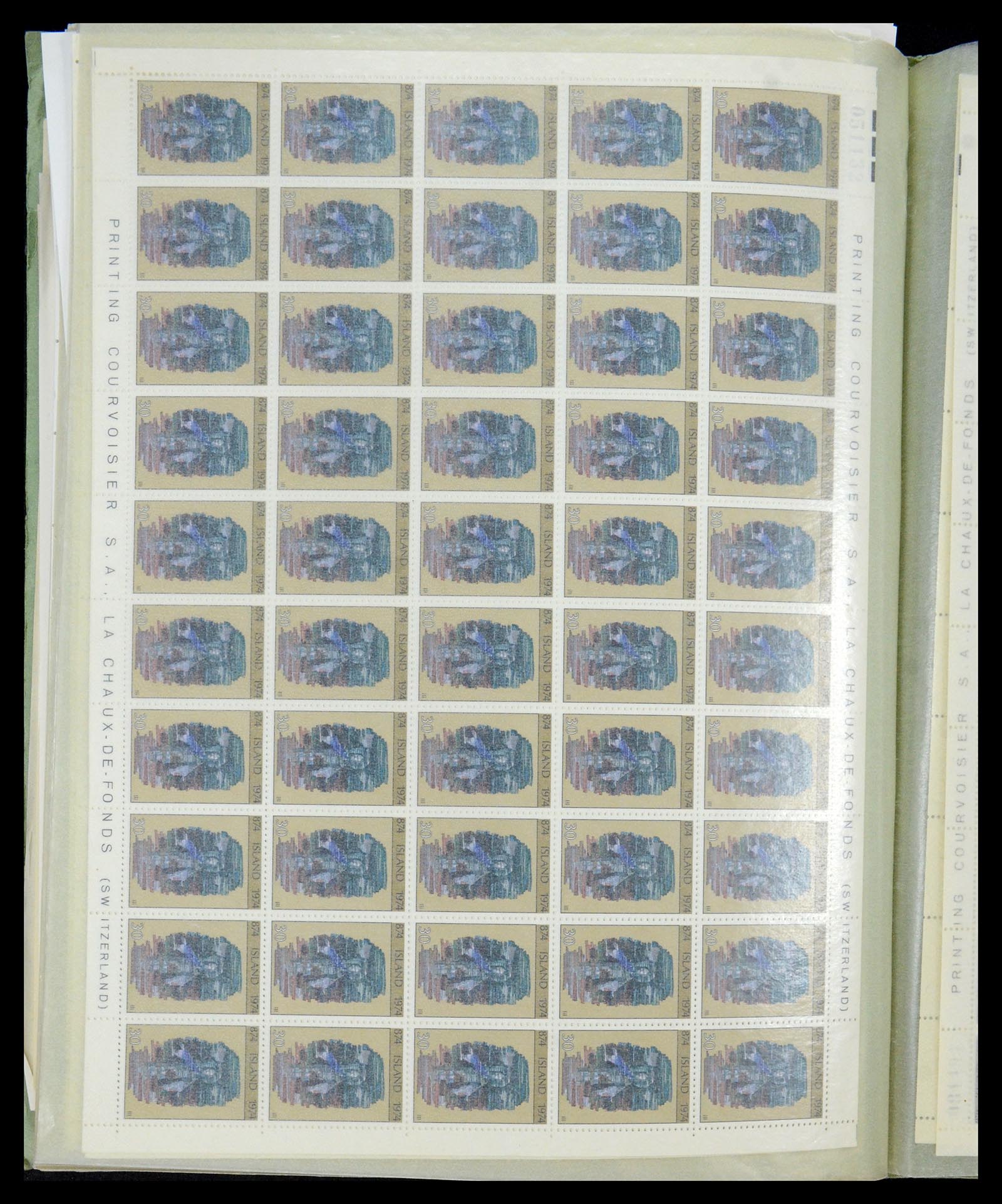 34722 084 - Postzegelverzameling 34722 IJsland 1944-1986.