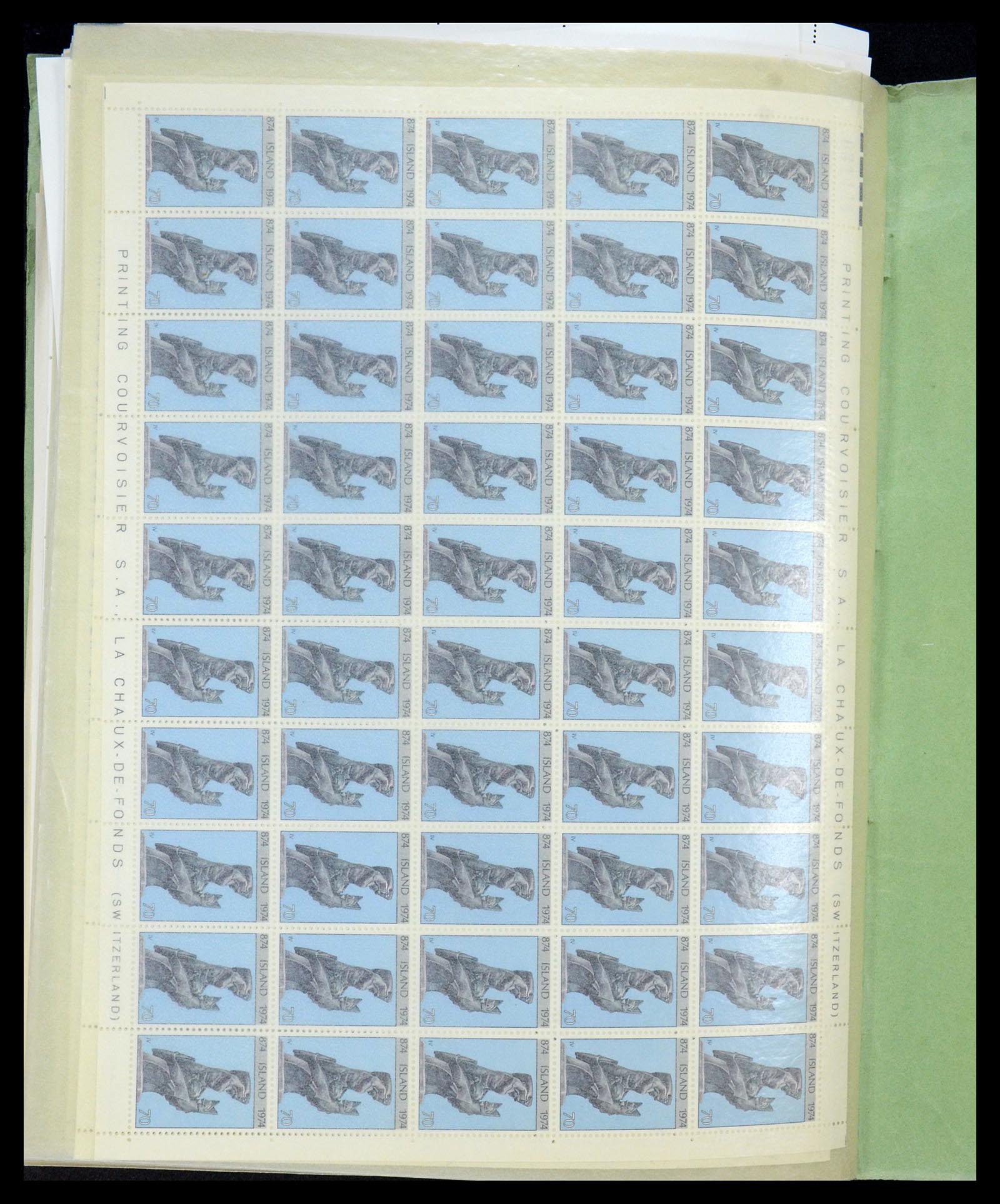 34722 086 - Stamp Collection 34722 Iceland 1944-1986.