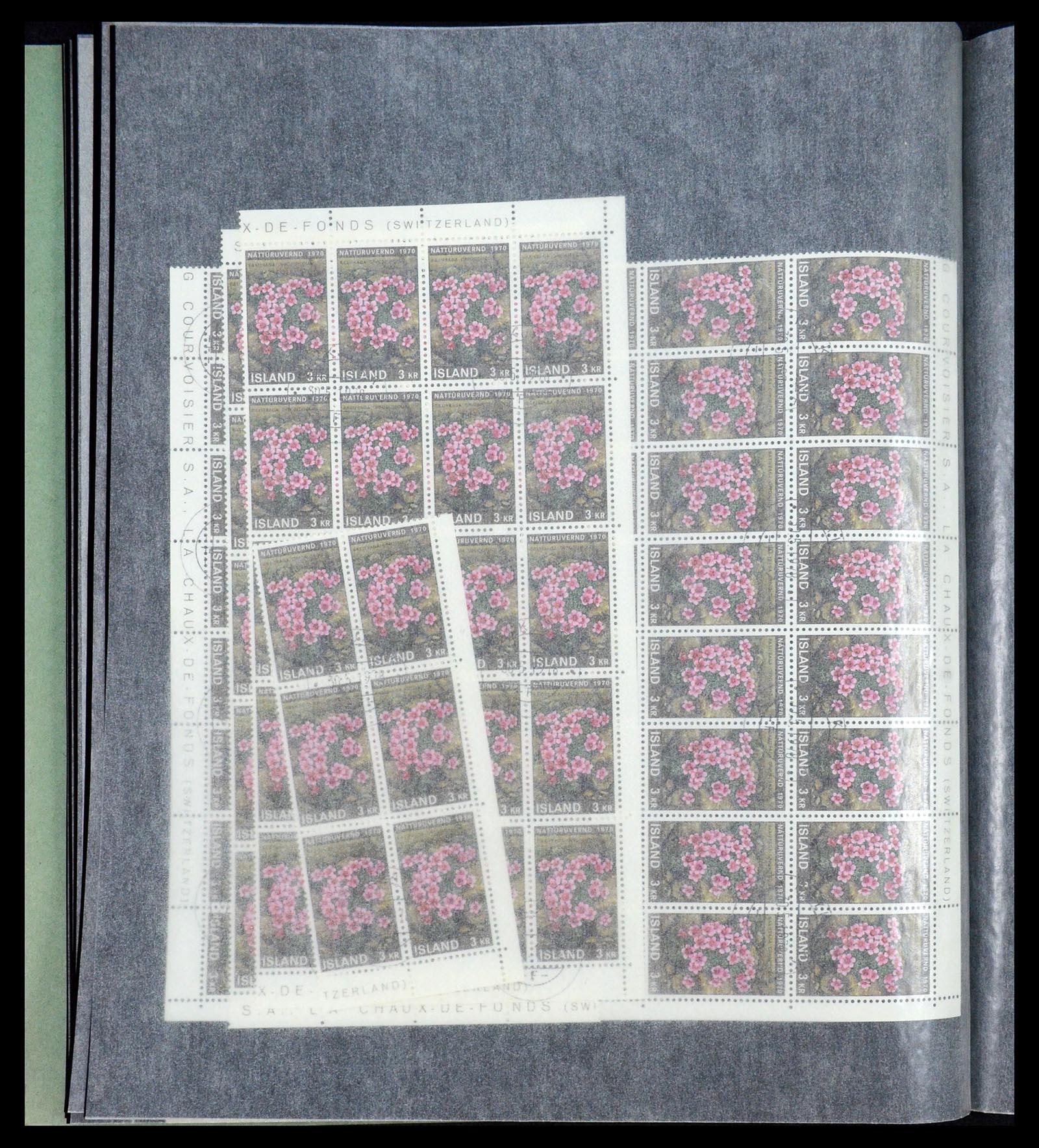 34722 096 - Postzegelverzameling 34722 IJsland 1944-1986.