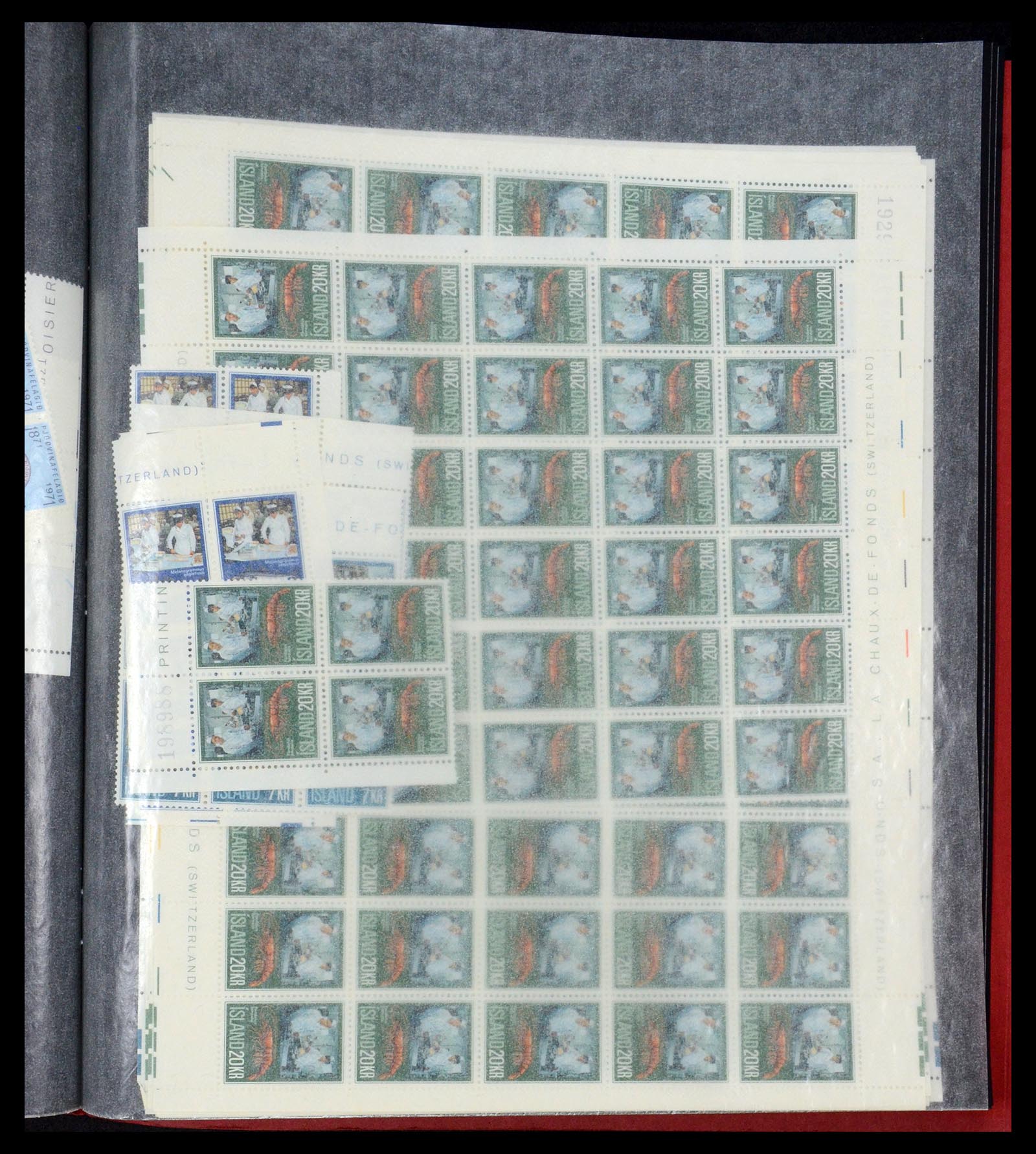 34722 201 - Postzegelverzameling 34722 IJsland 1944-1986.