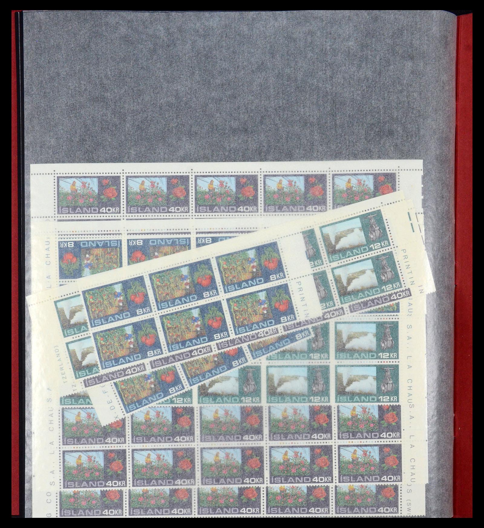 34722 206 - Postzegelverzameling 34722 IJsland 1944-1986.