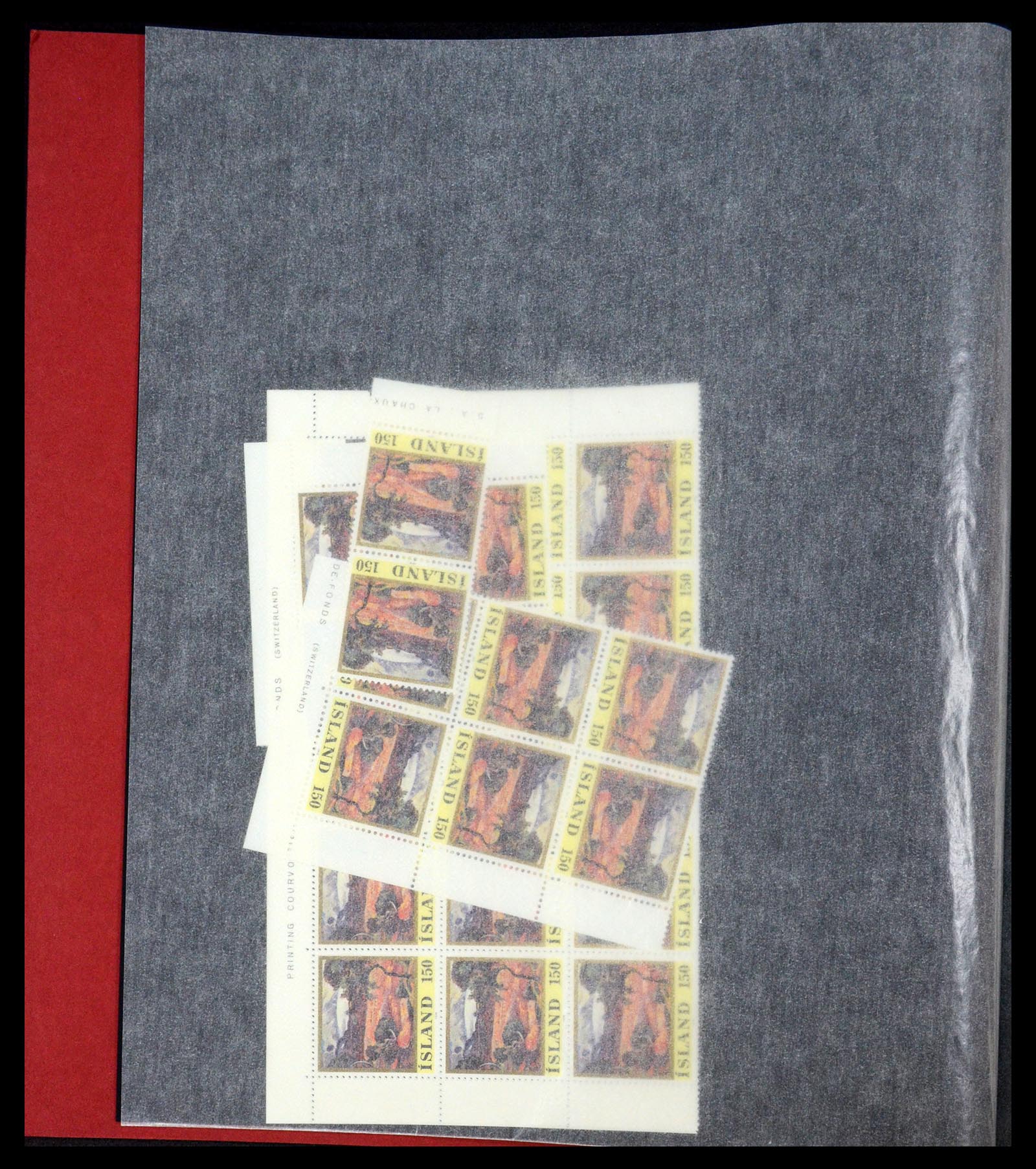 34722 209 - Postzegelverzameling 34722 IJsland 1944-1986.