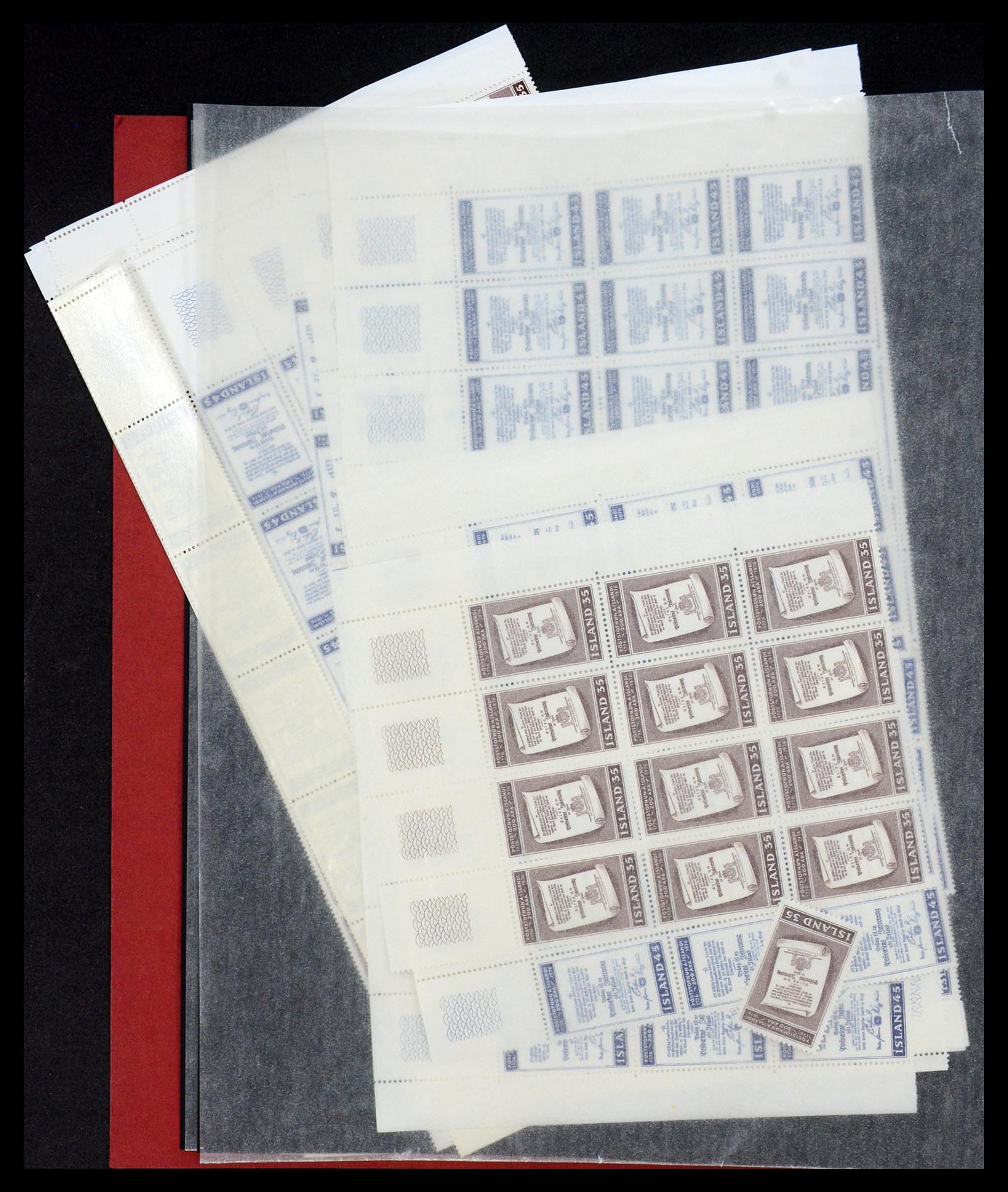 34722 210 - Postzegelverzameling 34722 IJsland 1944-1986.