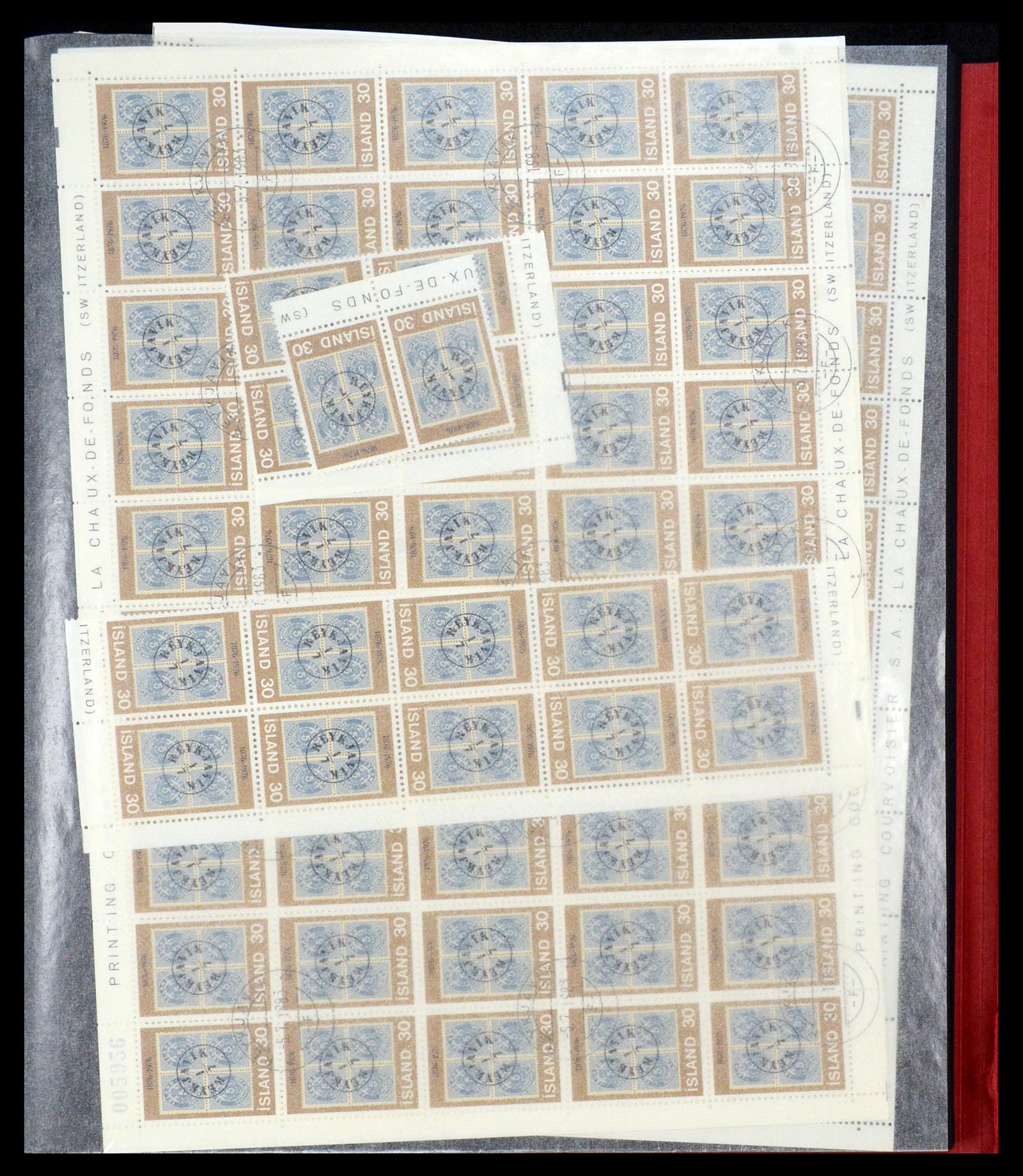 34722 211 - Postzegelverzameling 34722 IJsland 1944-1986.