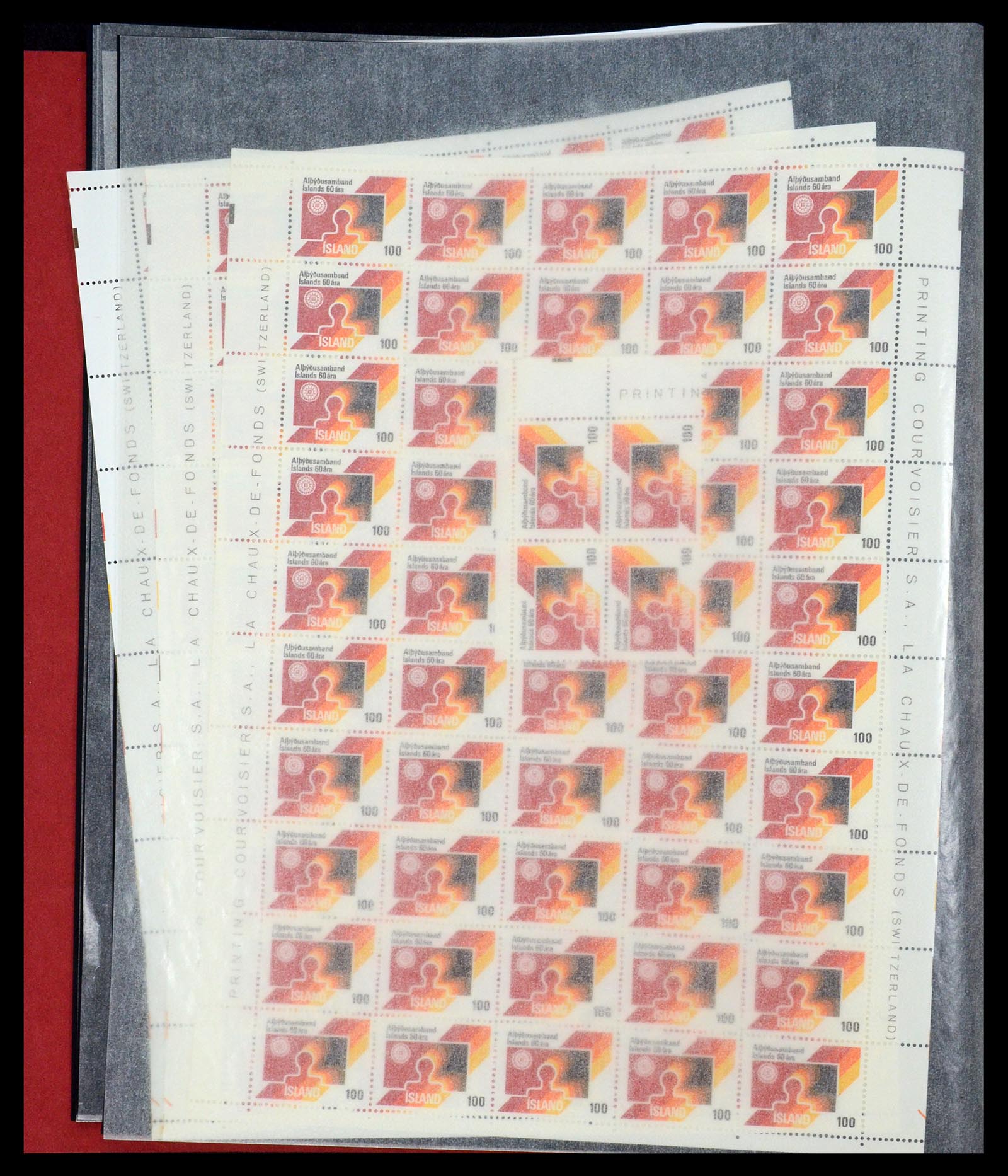 34722 212 - Postzegelverzameling 34722 IJsland 1944-1986.