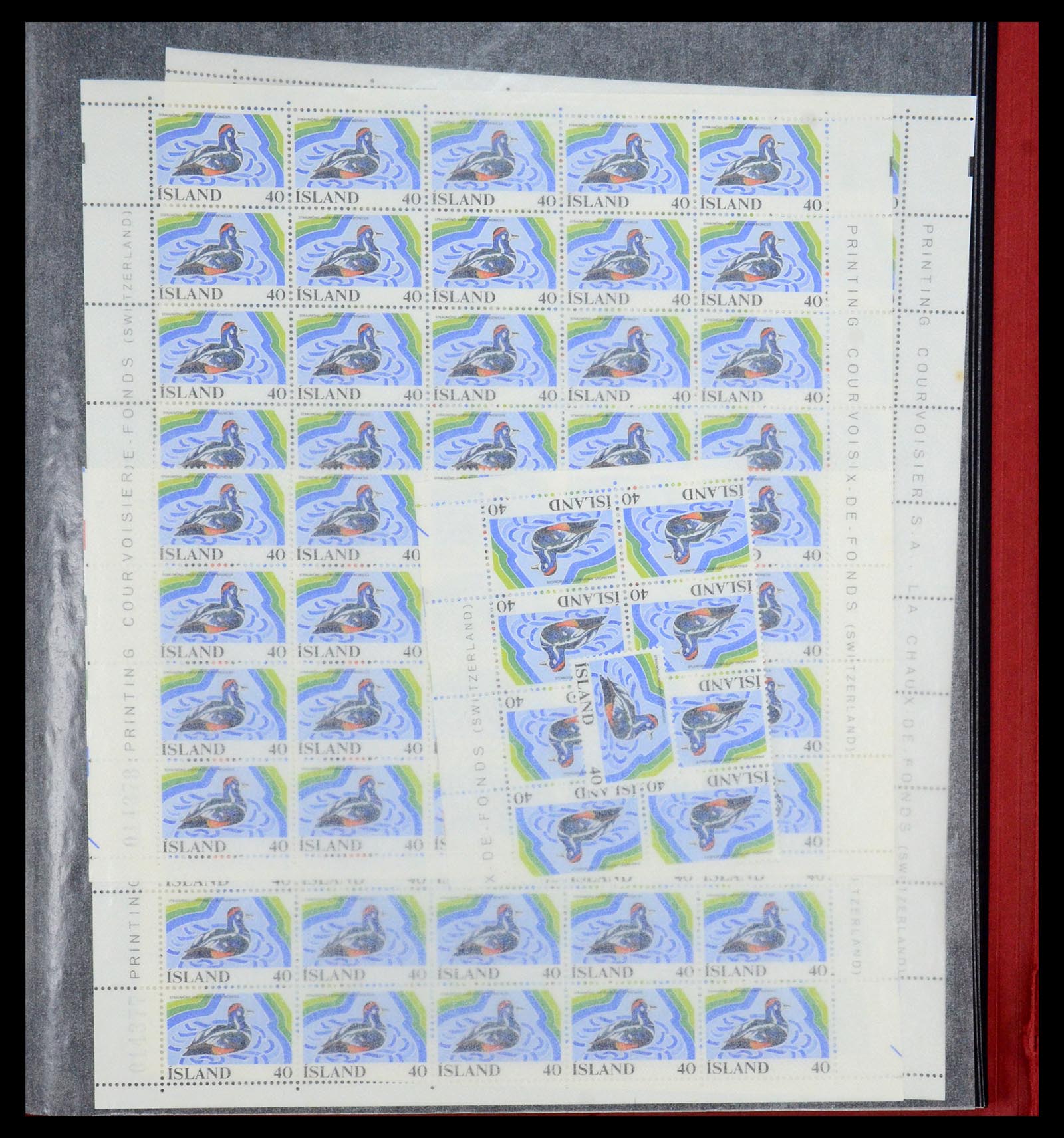 34722 215 - Postzegelverzameling 34722 IJsland 1944-1986.