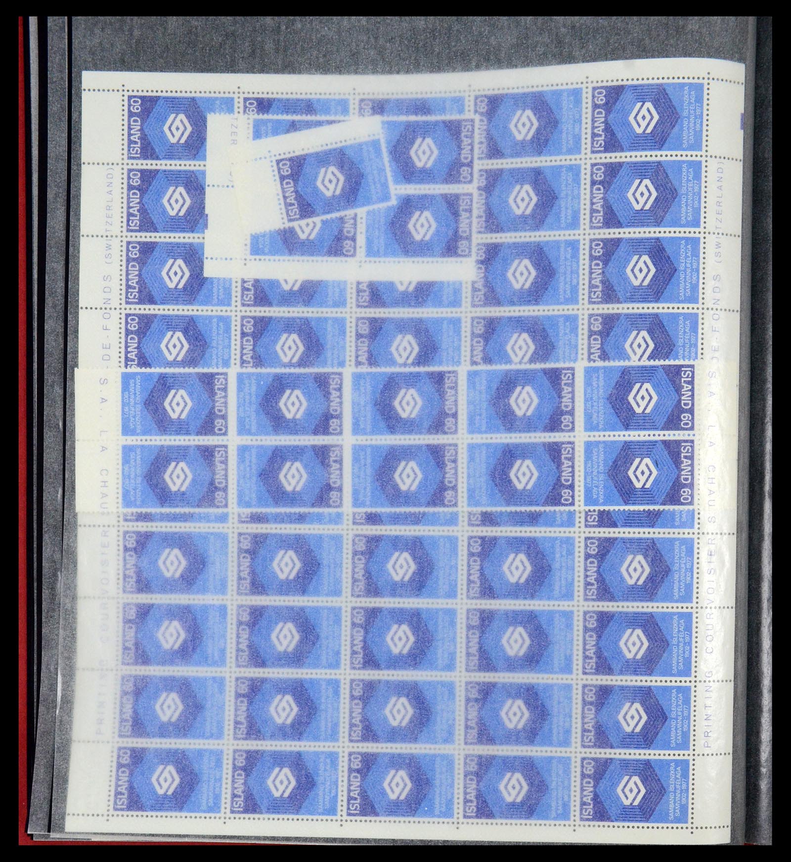 34722 216 - Postzegelverzameling 34722 IJsland 1944-1986.