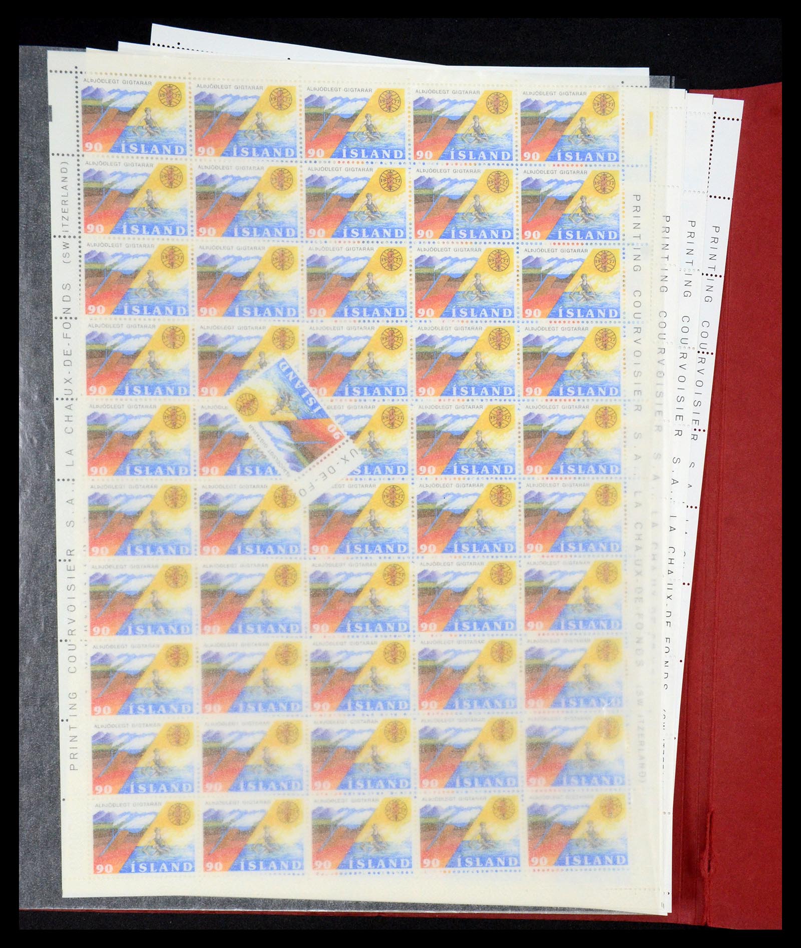 34722 217 - Postzegelverzameling 34722 IJsland 1944-1986.