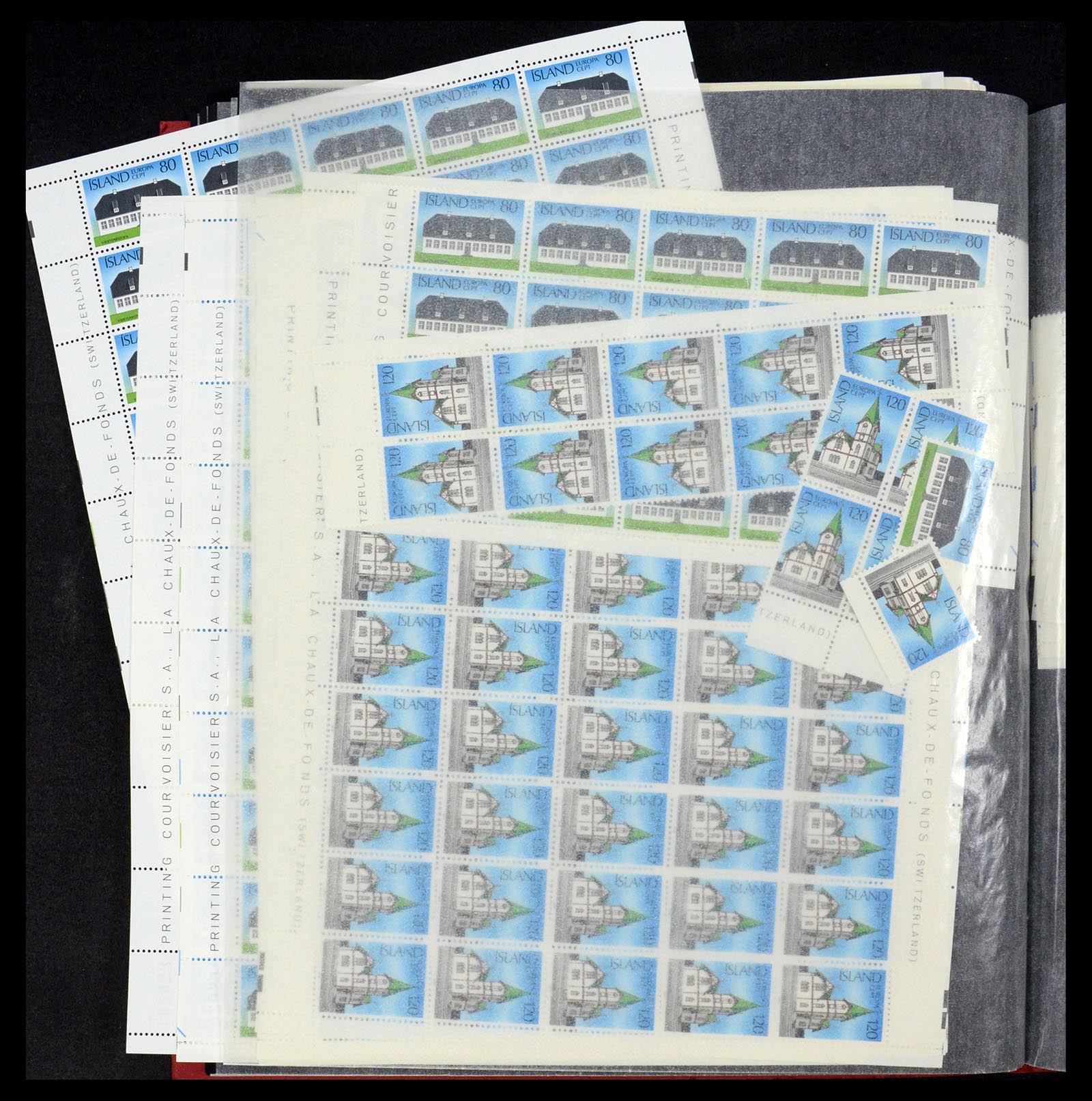 34722 220 - Postzegelverzameling 34722 IJsland 1944-1986.