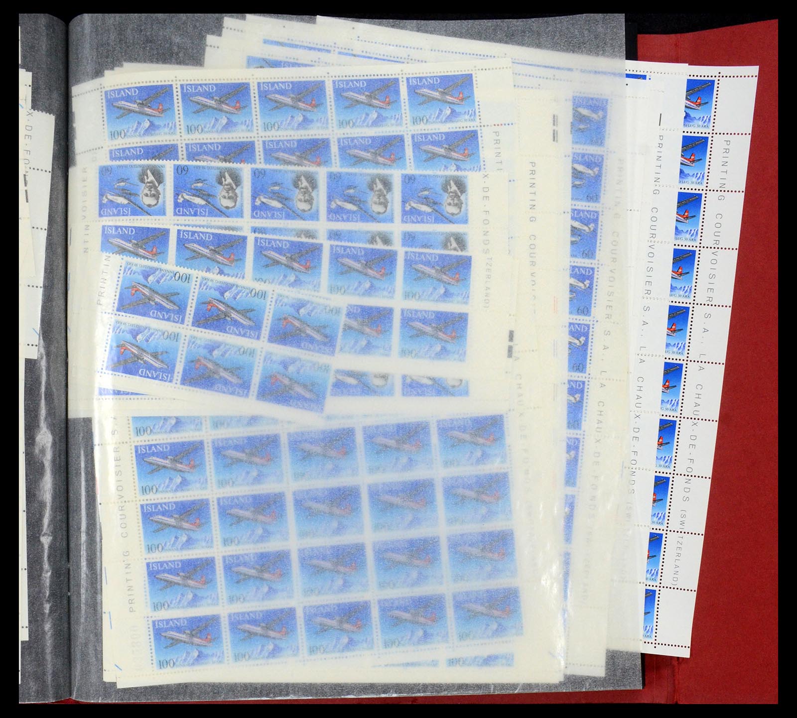 34722 221 - Stamp Collection 34722 Iceland 1944-1986.