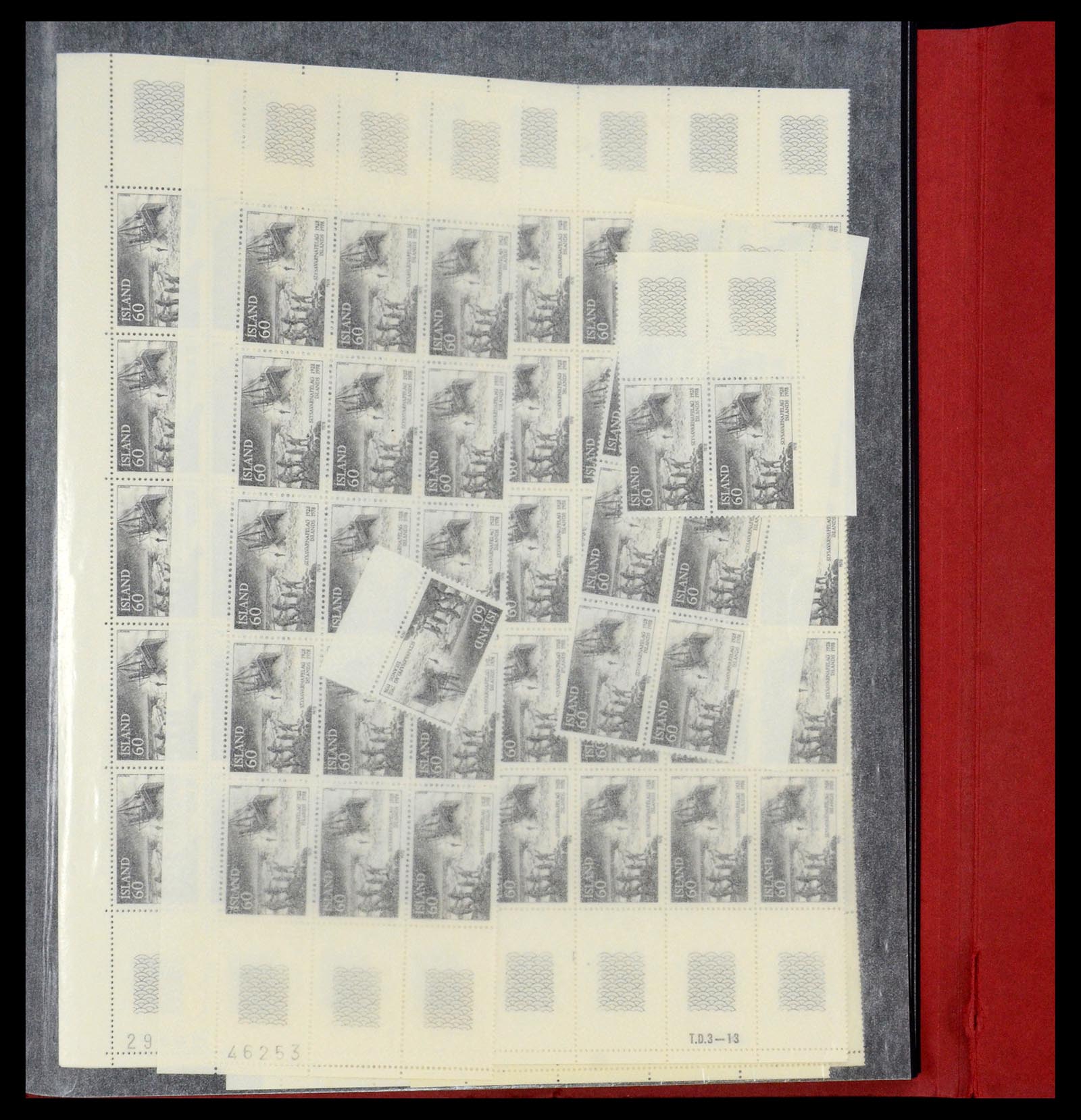 34722 222 - Postzegelverzameling 34722 IJsland 1944-1986.