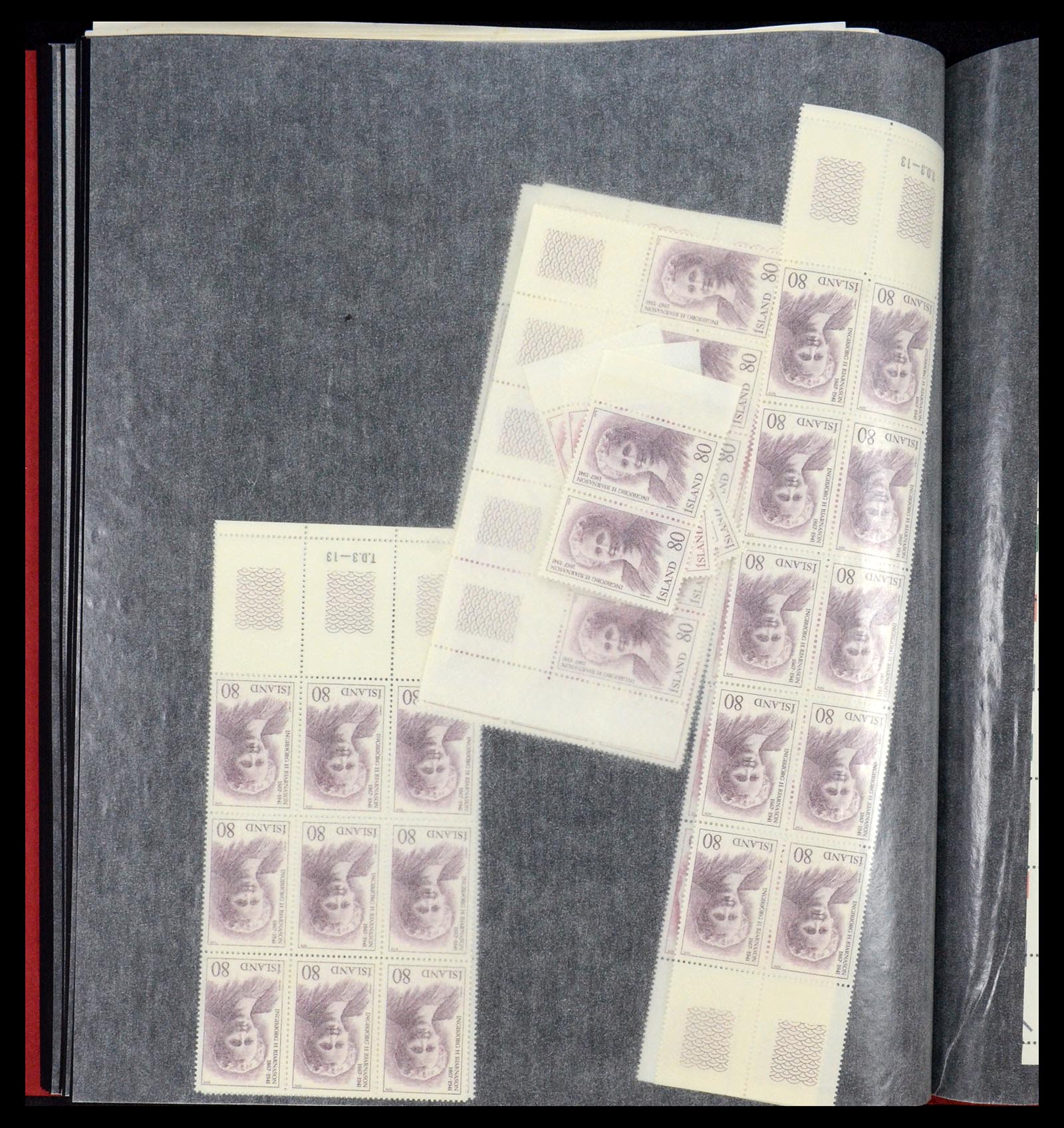 34722 225 - Postzegelverzameling 34722 IJsland 1944-1986.
