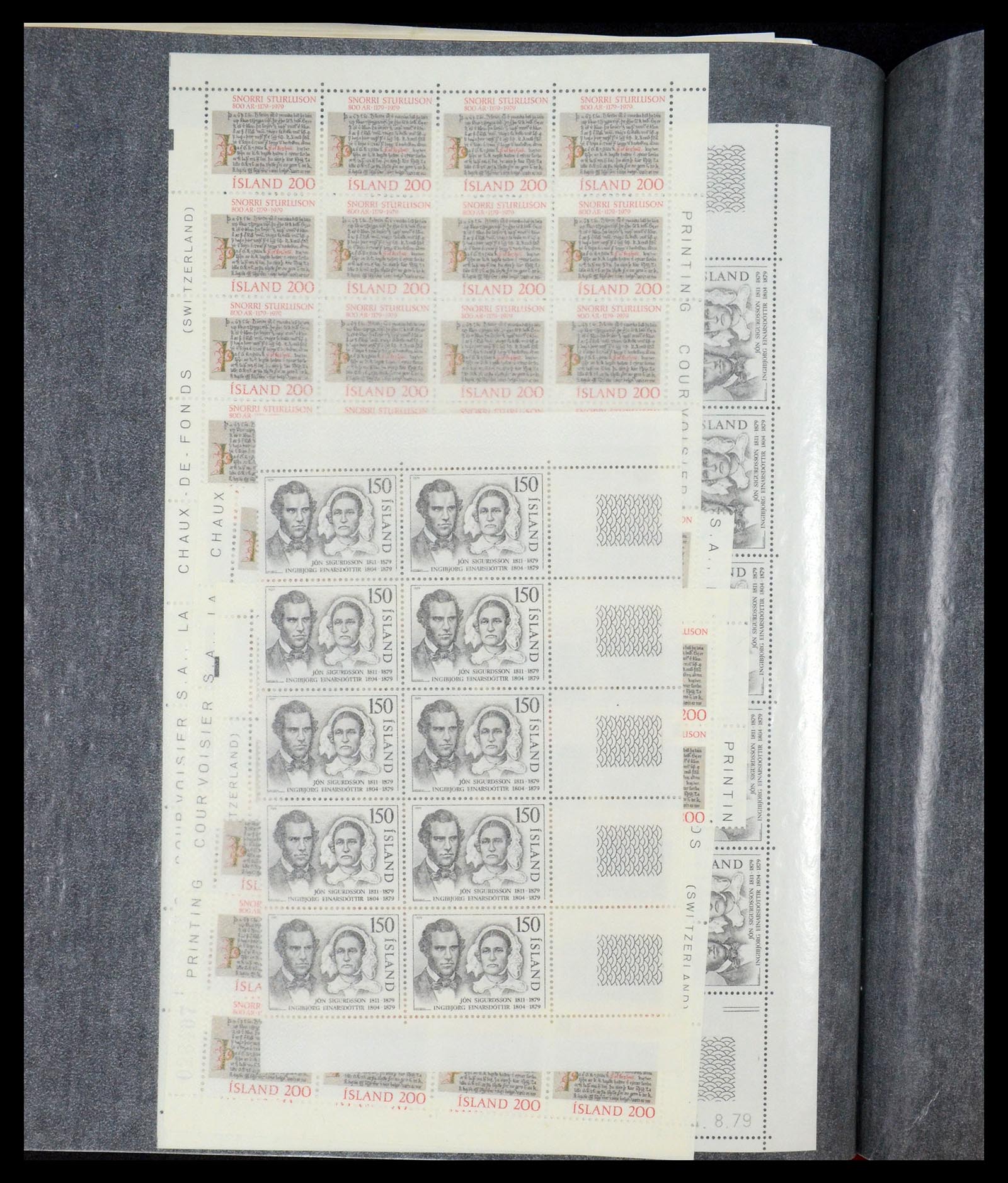 34722 228 - Postzegelverzameling 34722 IJsland 1944-1986.