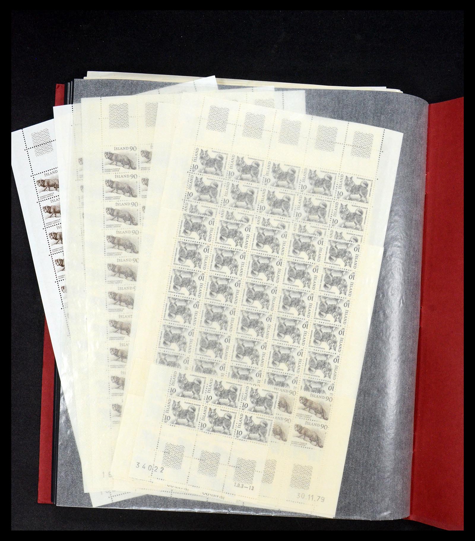 34722 229 - Postzegelverzameling 34722 IJsland 1944-1986.