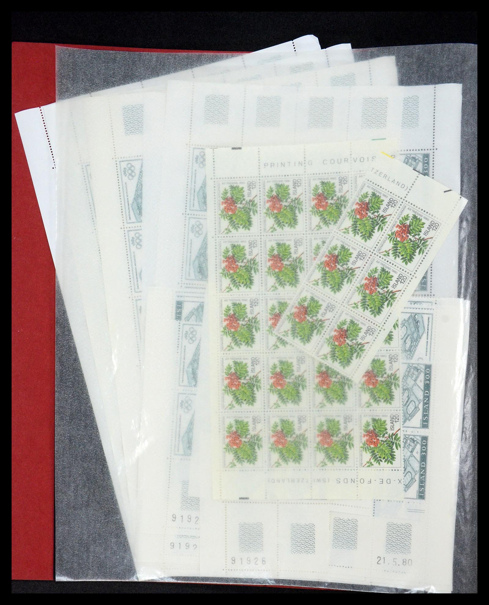 34722 232 - Postzegelverzameling 34722 IJsland 1944-1986.