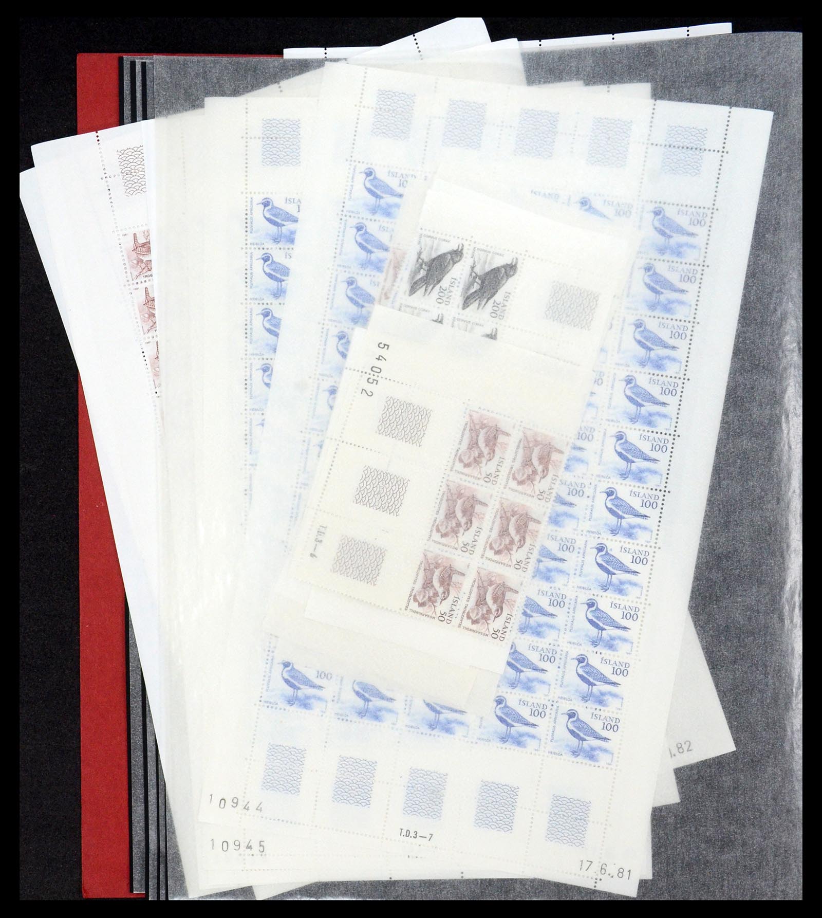 34722 236 - Postzegelverzameling 34722 IJsland 1944-1986.