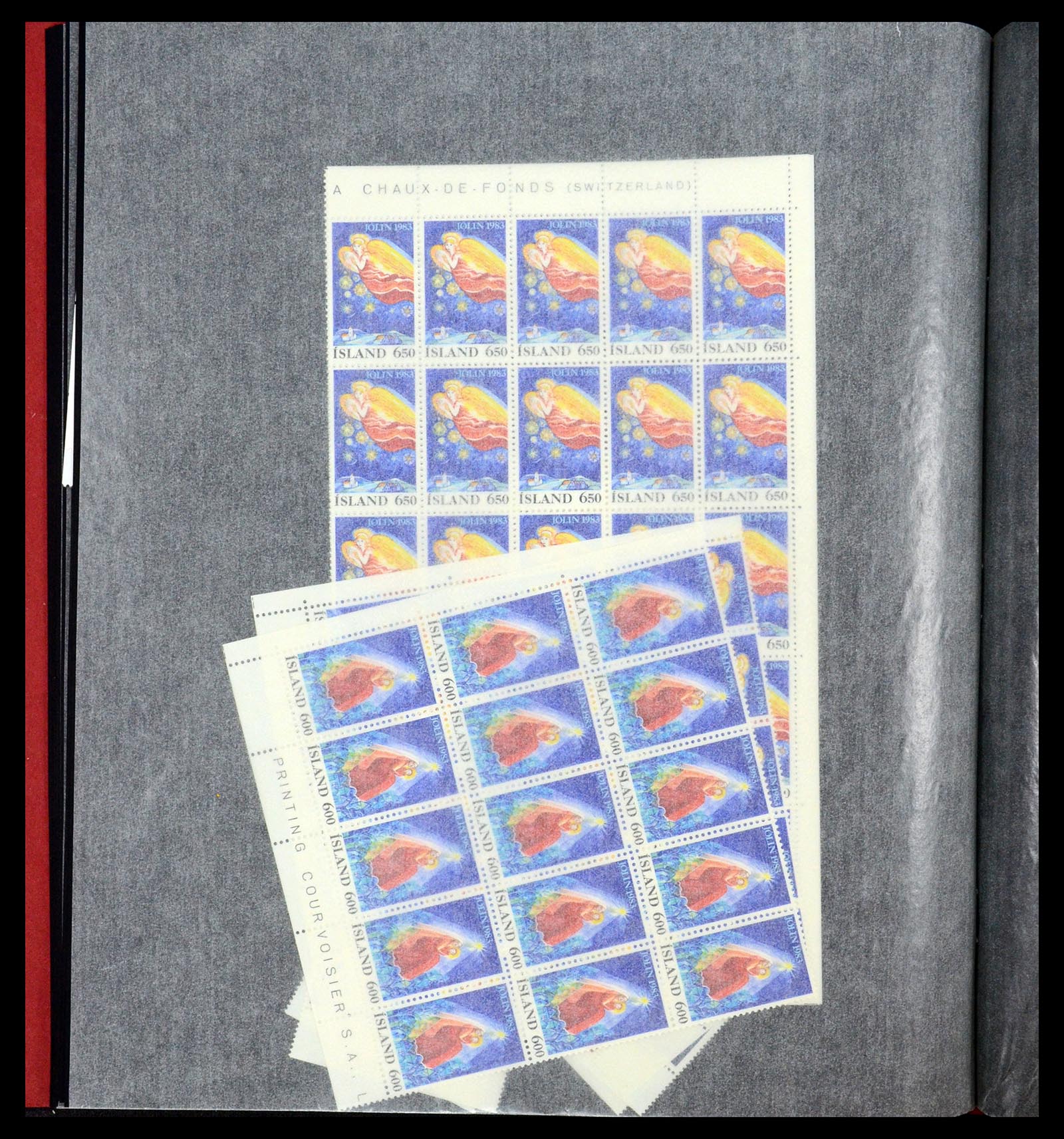 34722 250 - Postzegelverzameling 34722 IJsland 1944-1986.