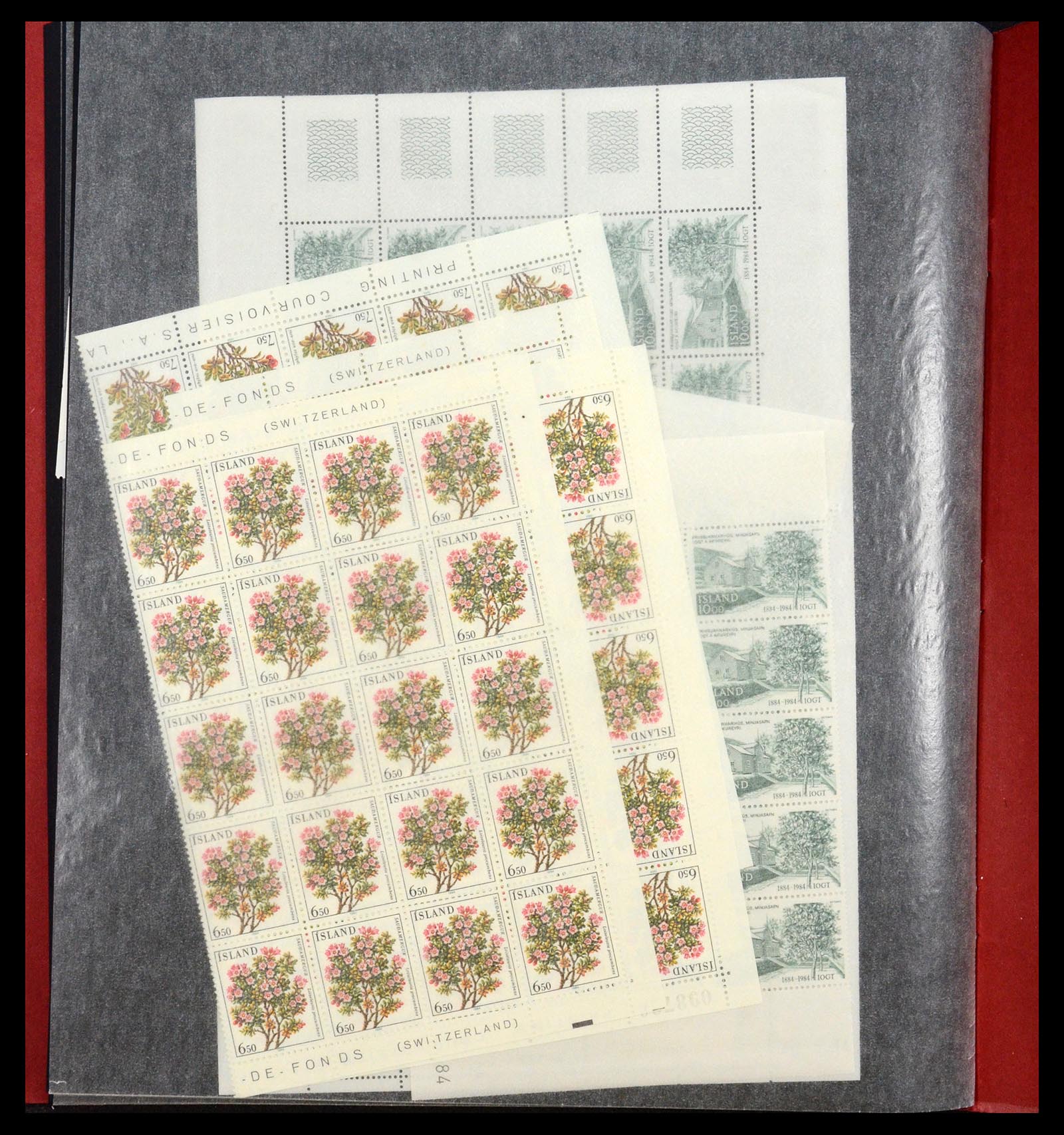 34722 251 - Postzegelverzameling 34722 IJsland 1944-1986.