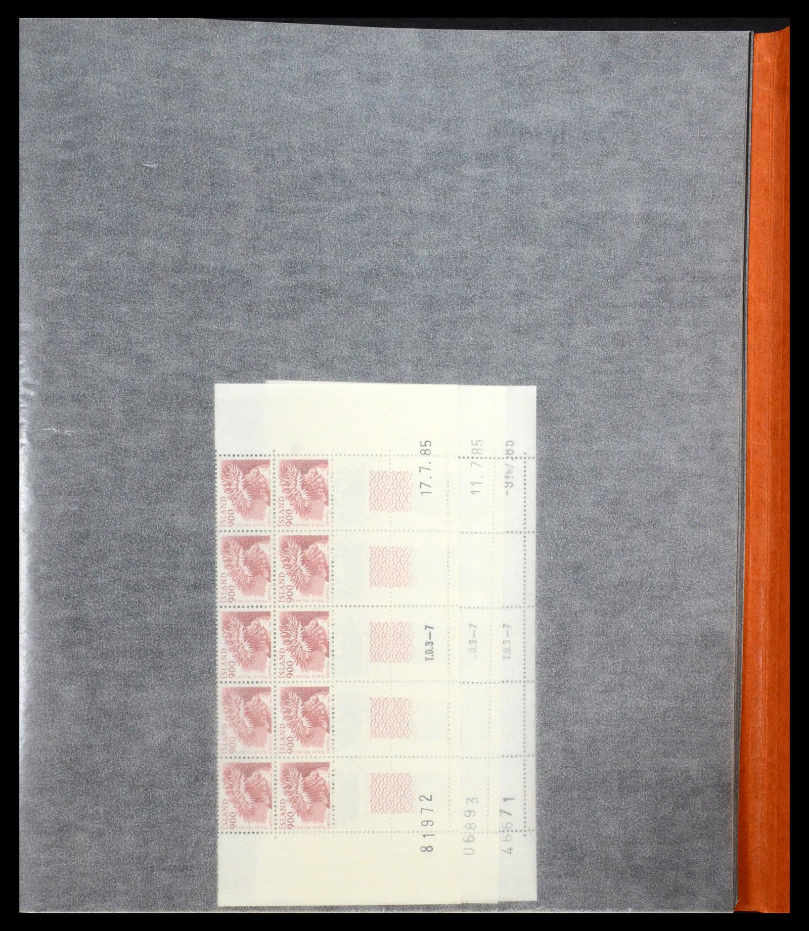 34722 255 - Postzegelverzameling 34722 IJsland 1944-1986.
