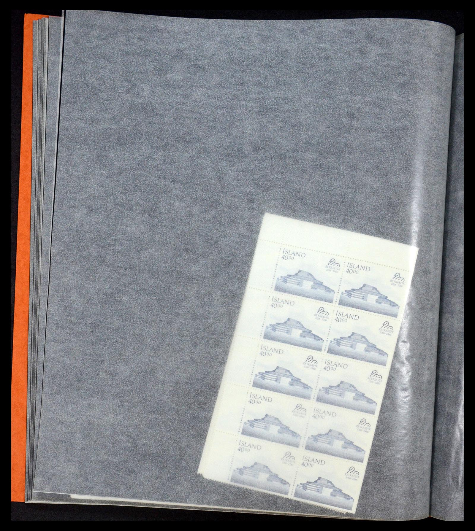 34722 262 - Postzegelverzameling 34722 IJsland 1944-1986.
