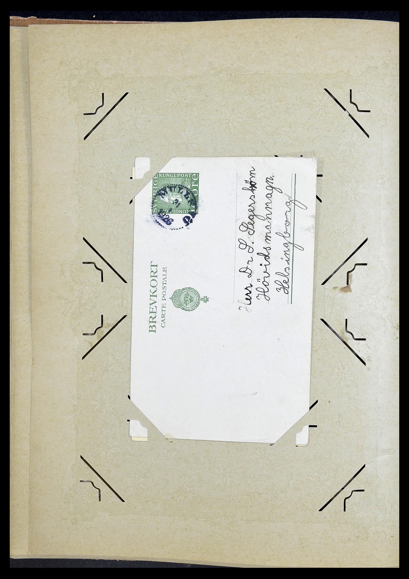 34726 016 - Postzegelverzameling 34726 Zweden brieven.