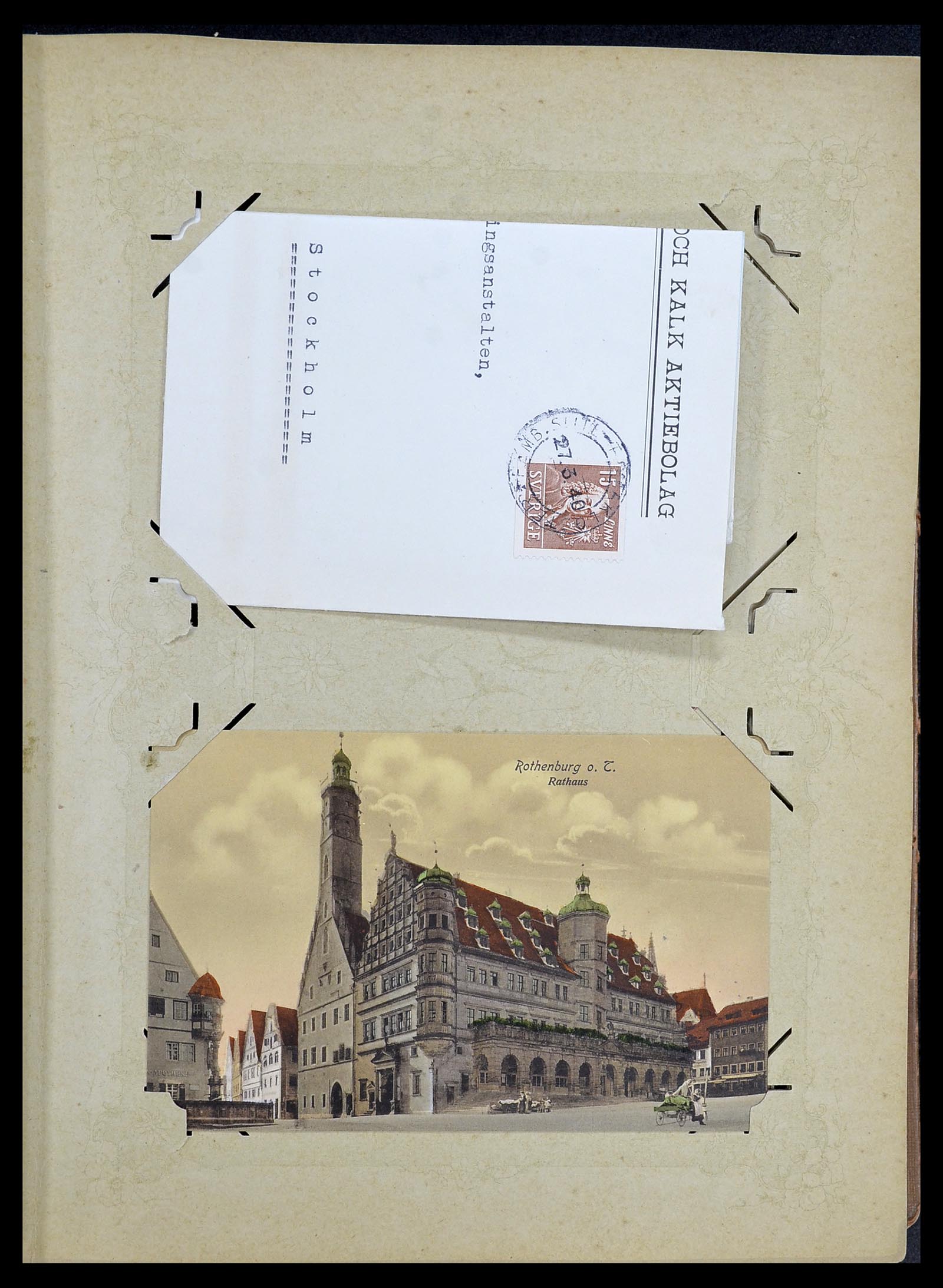34726 017 - Postzegelverzameling 34726 Zweden brieven.