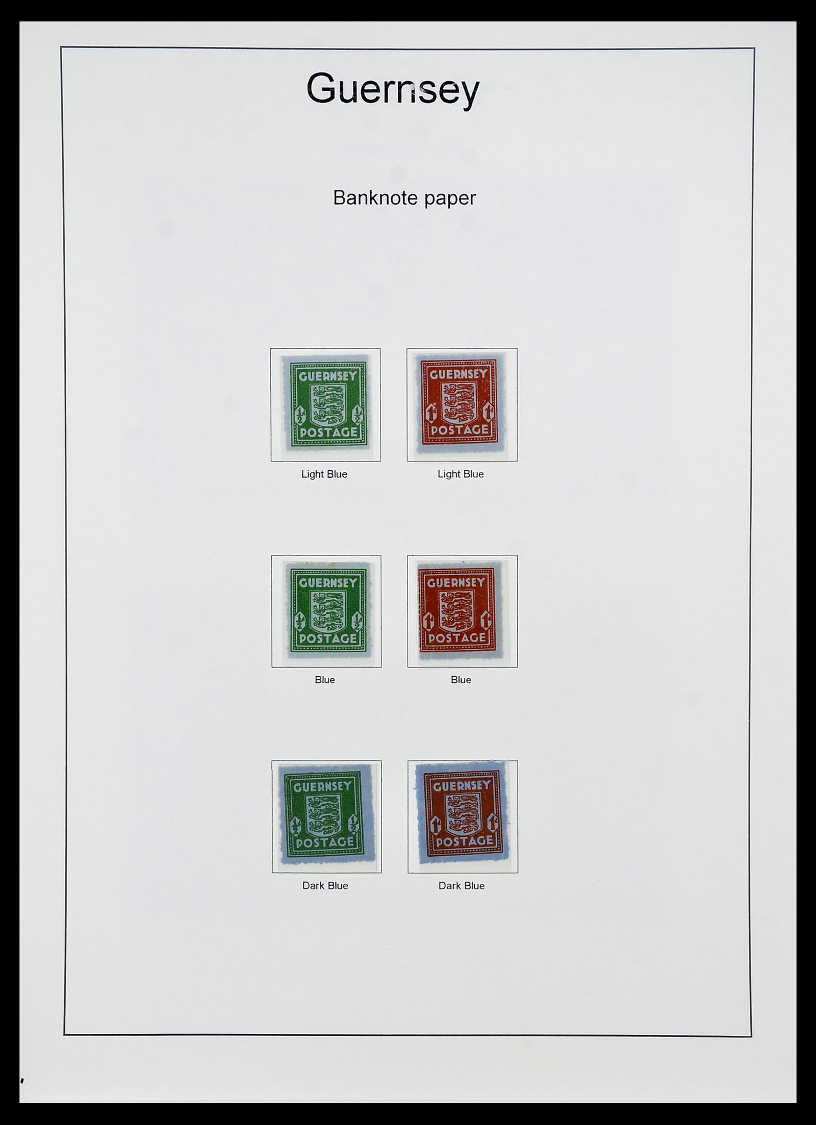 34728 004 - Stamp Collection 34728 Guernsey 1941-2019!!