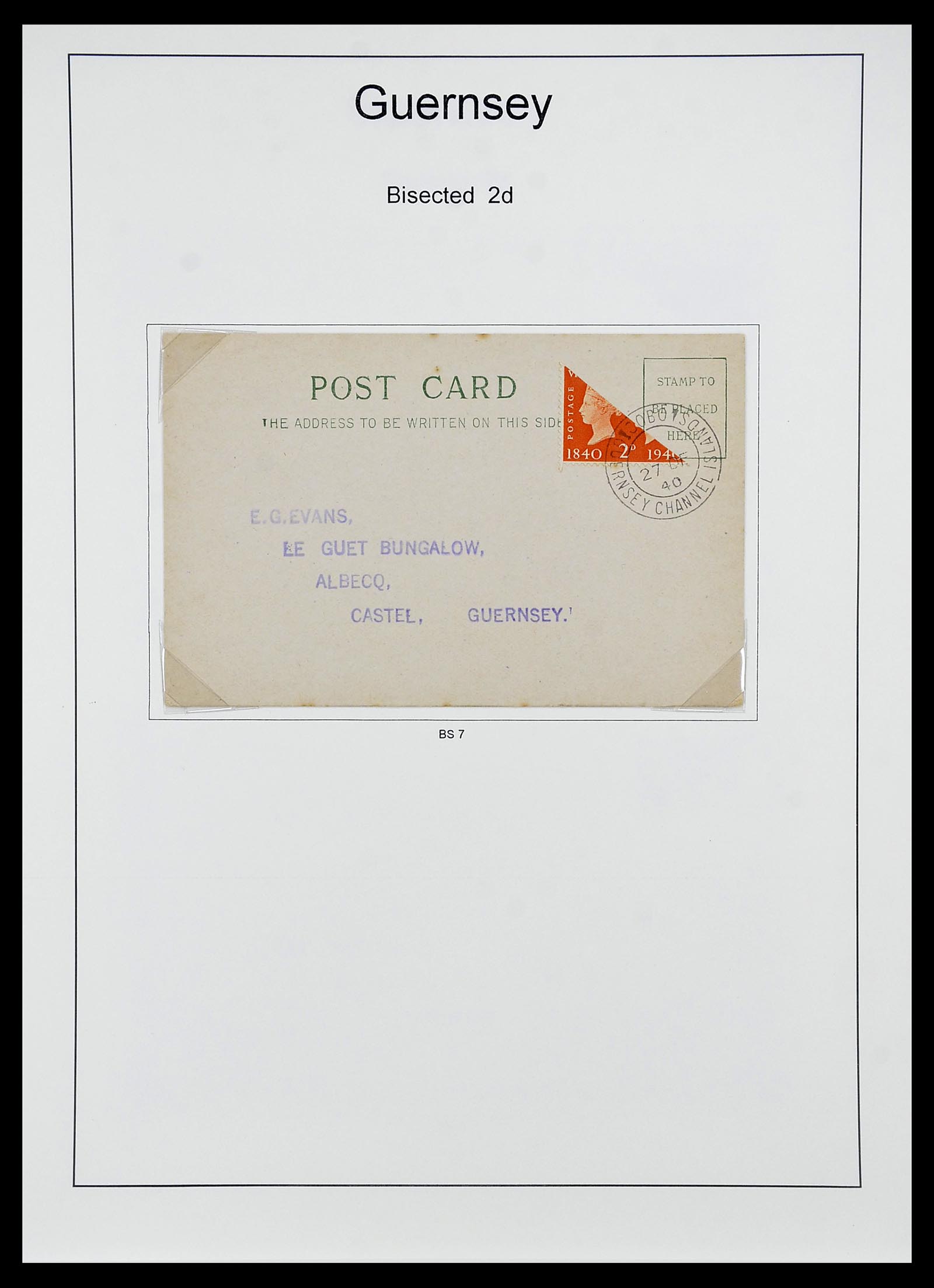 34728 006 - Postzegelverzameling 34728 Guernsey 1941-2019!!