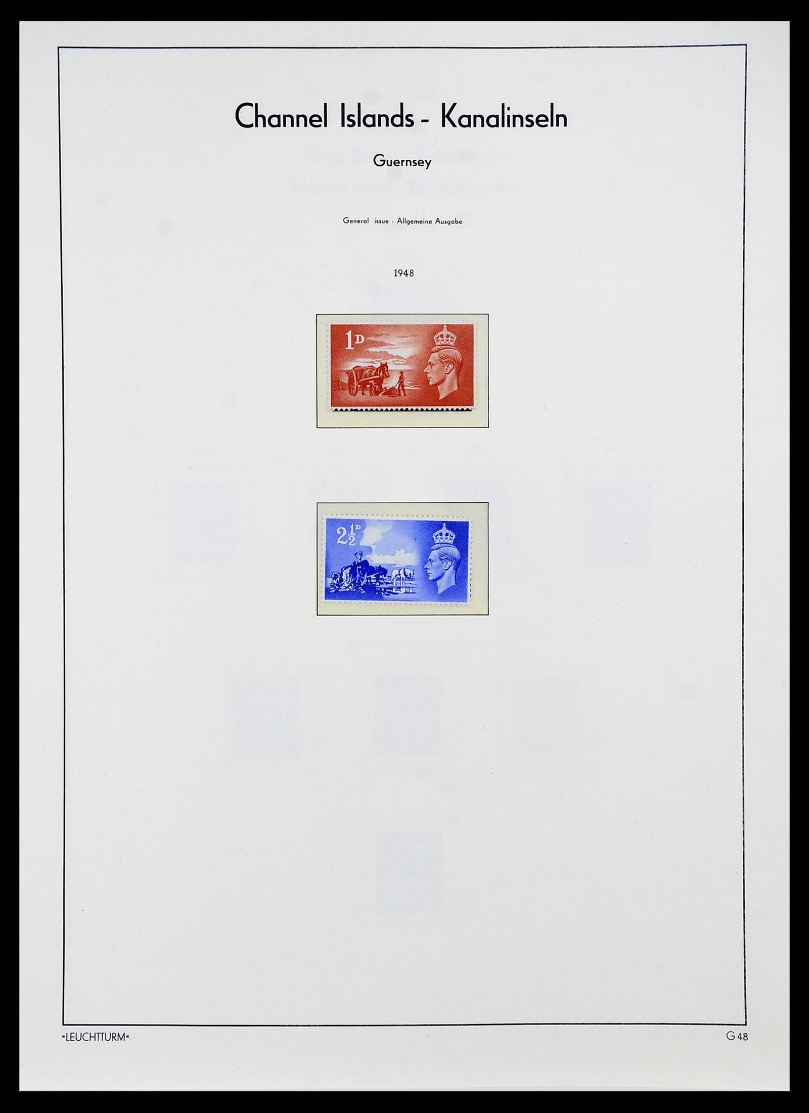 34728 009 - Postzegelverzameling 34728 Guernsey 1941-2019!!