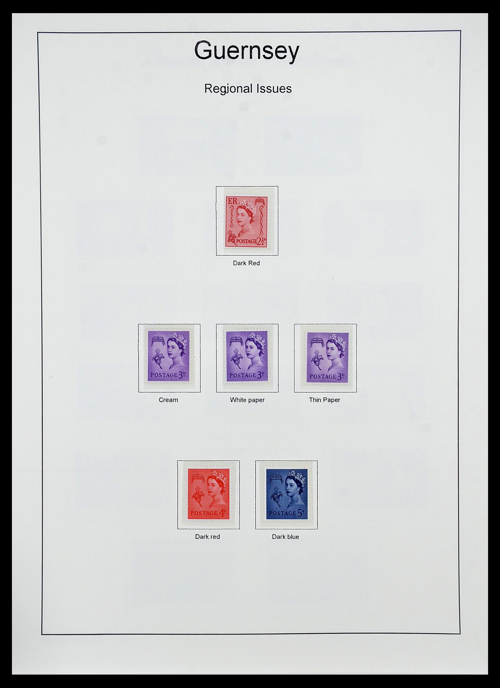 34728 011 - Stamp Collection 34728 Guernsey 1941-2019!!