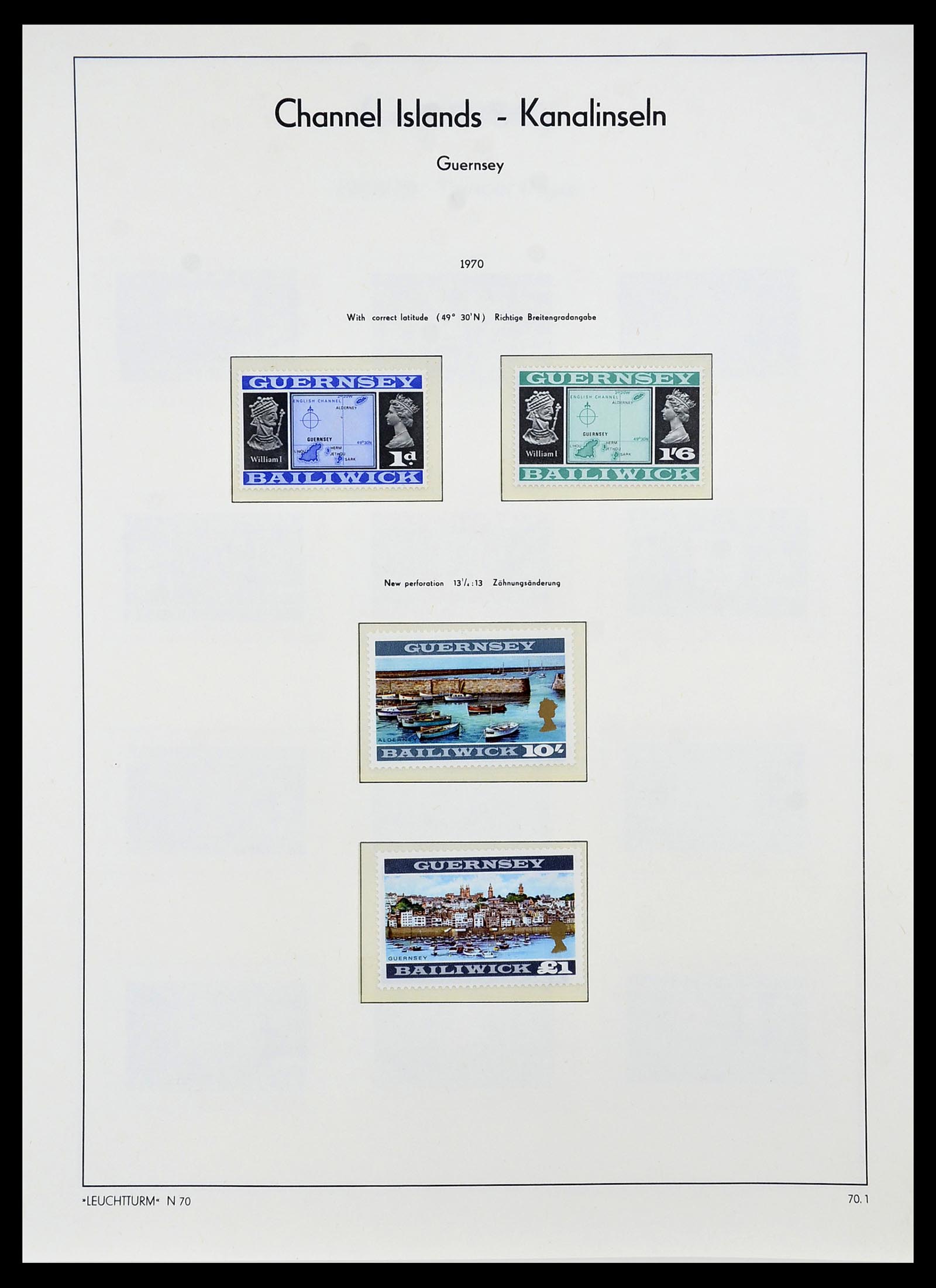 34728 013 - Stamp Collection 34728 Guernsey 1941-2019!!