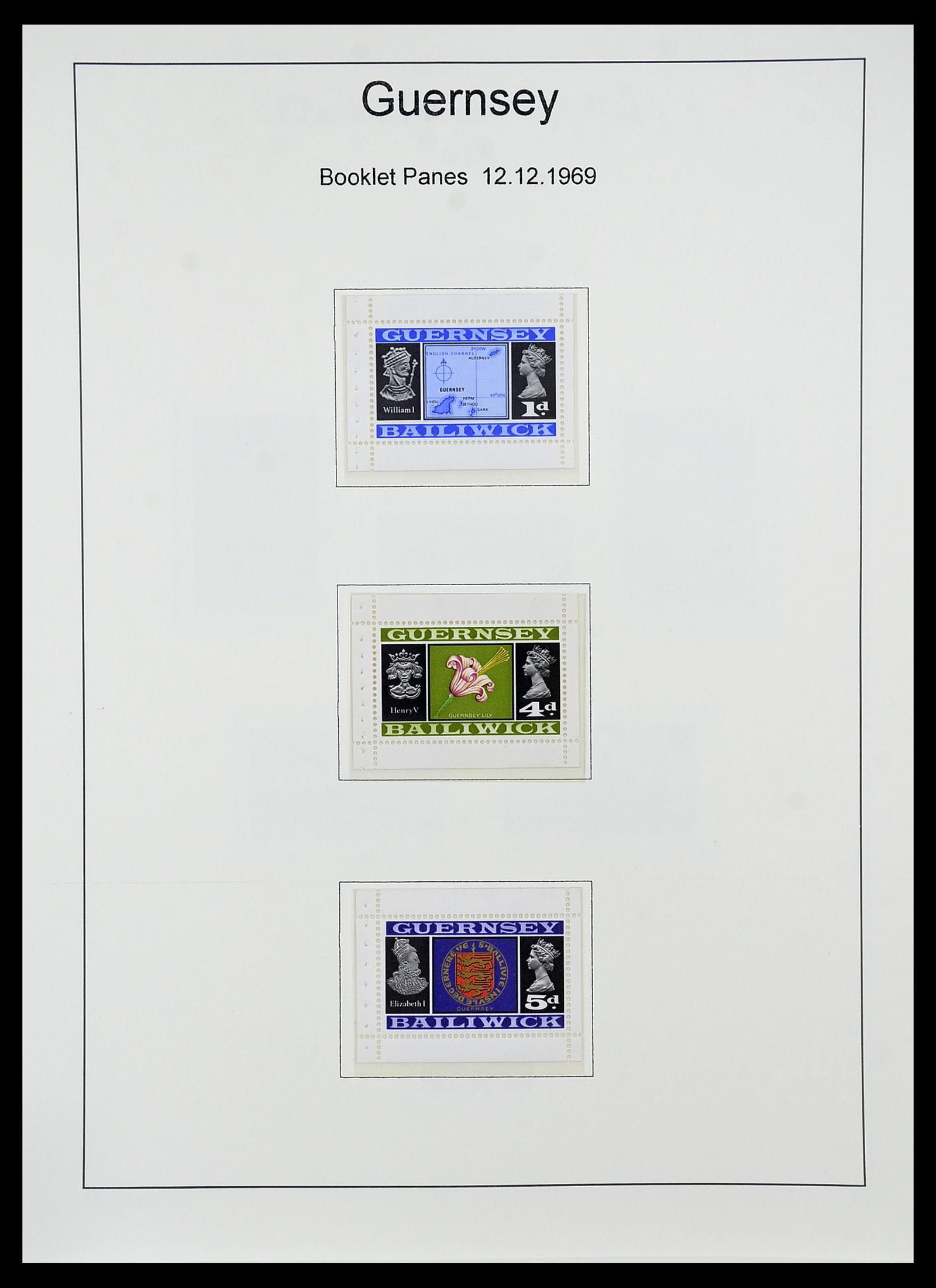 34728 015 - Stamp Collection 34728 Guernsey 1941-2019!!