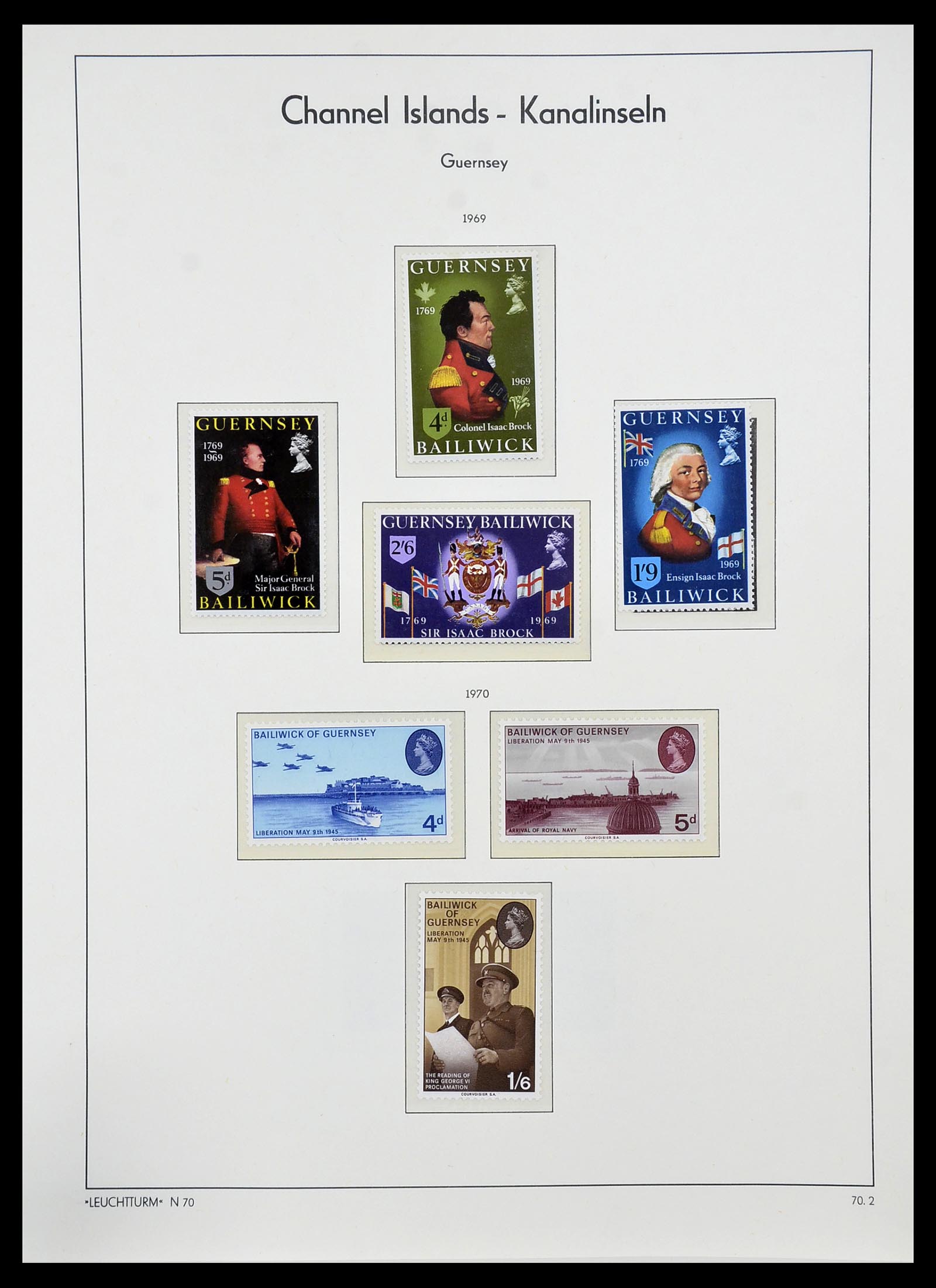 34728 016 - Stamp Collection 34728 Guernsey 1941-2019!!