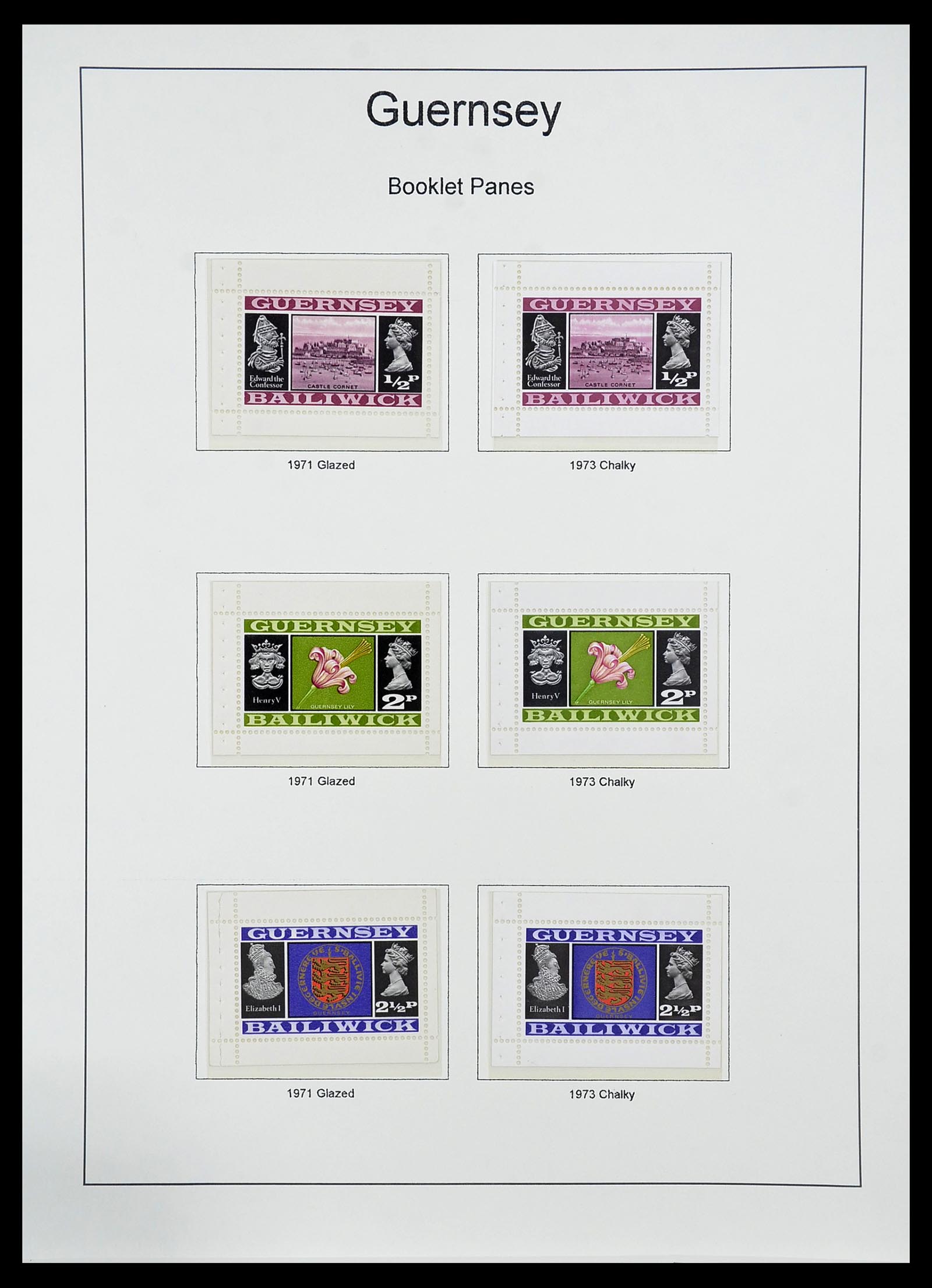 34728 020 - Stamp Collection 34728 Guernsey 1941-2019!!