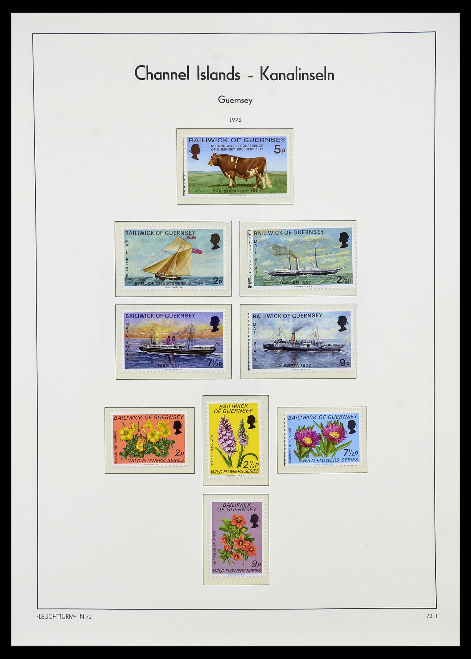 34728 022 - Stamp Collection 34728 Guernsey 1941-2019!!