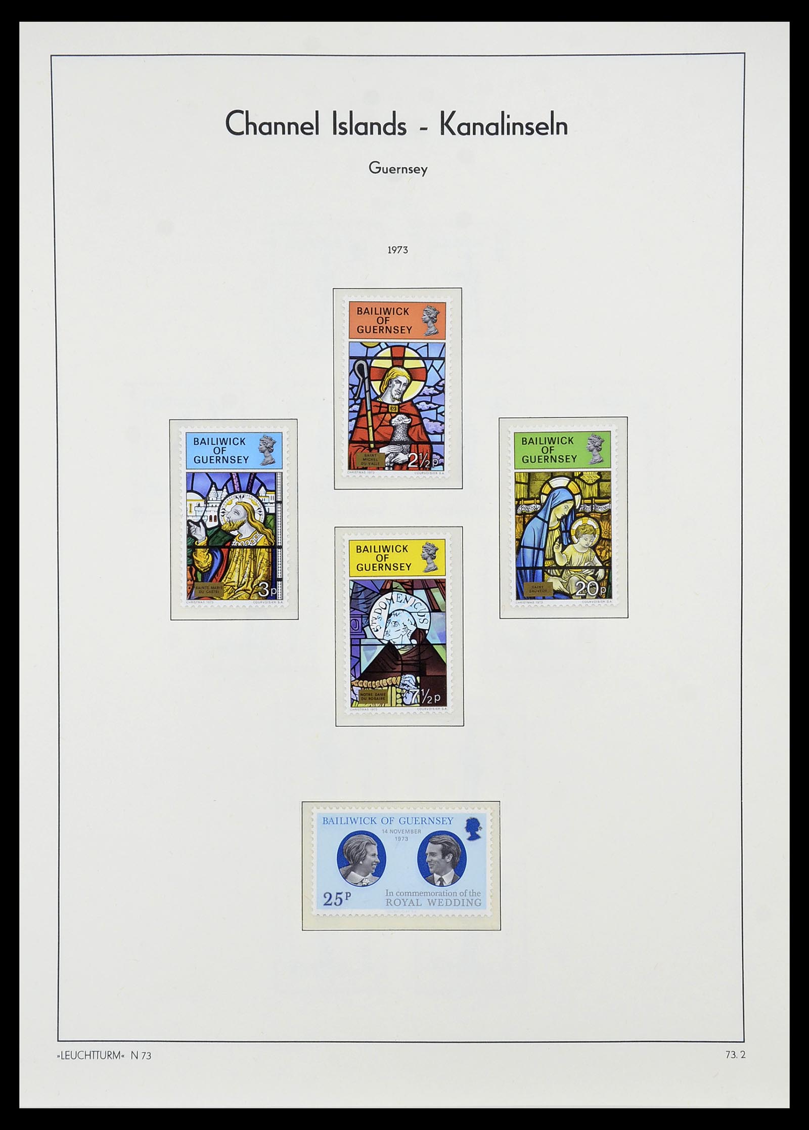 34728 025 - Postzegelverzameling 34728 Guernsey 1941-2019!!